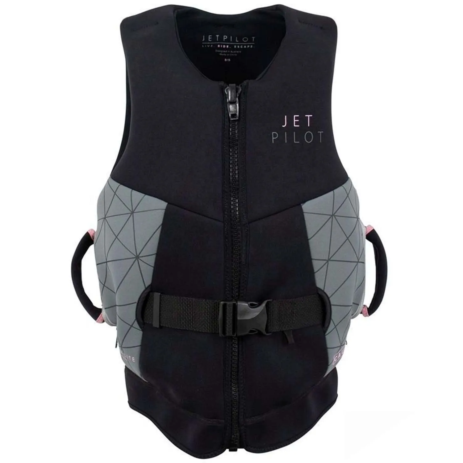 2022 JETPILOT CAUSE LADIES VEST - BLACK