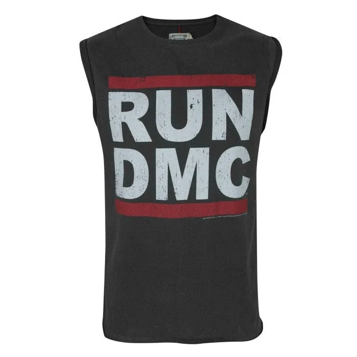 Amplified Official Mens Run DMC Logo Vest