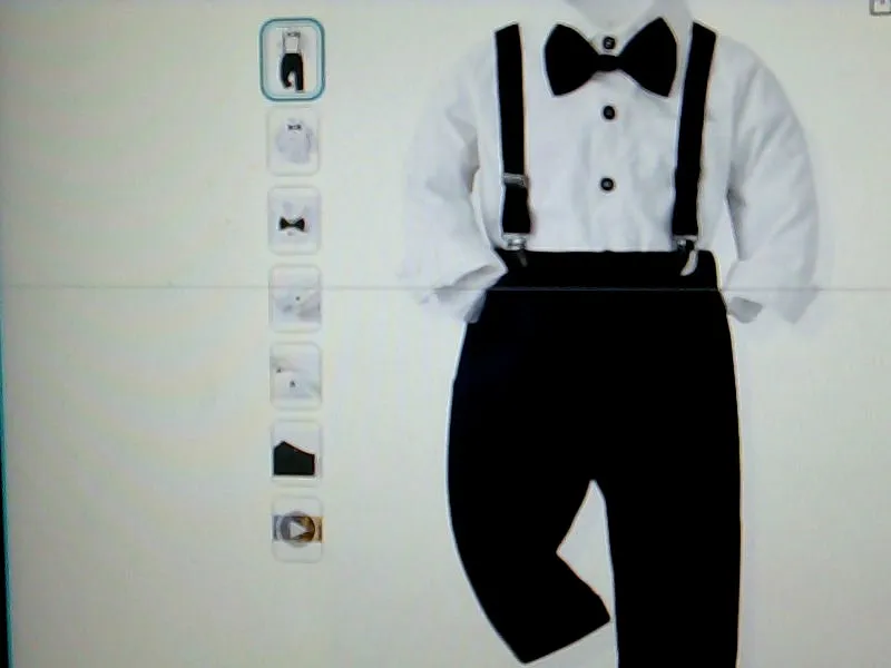 Baby Boys' Birthday Party Tuxedo Outfit Size 12 to 14 Months