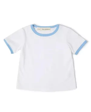 Baby Boys Tops | Jack Tee- Pale Blue | Dotty Dungarees