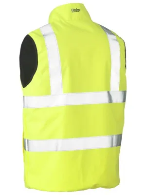 Bisley Taped Hi Vis Reversible Puffer Vest (BV0330HT)