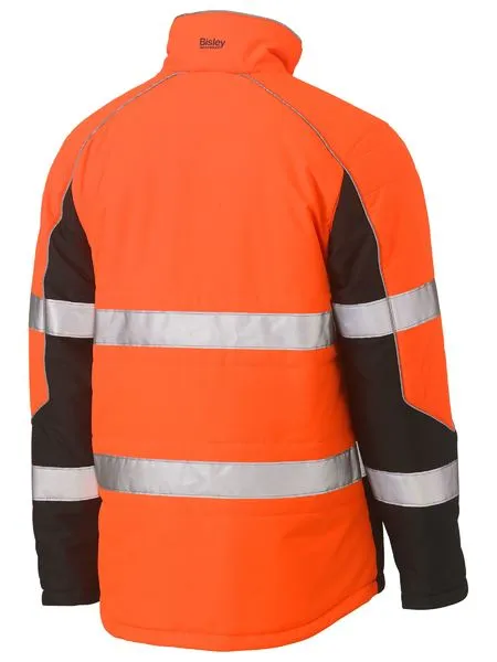 Bisley Taped Two Tone Hi Vis Puffer Jacket (BJ6829T)