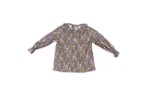 Brown & Dusty Pink Floral Shirt