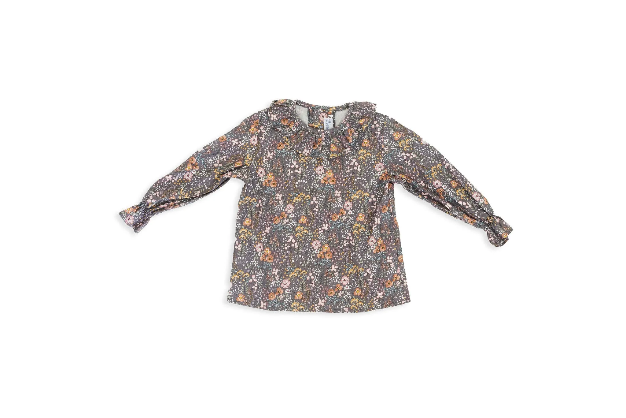 Brown & Dusty Pink Floral Shirt