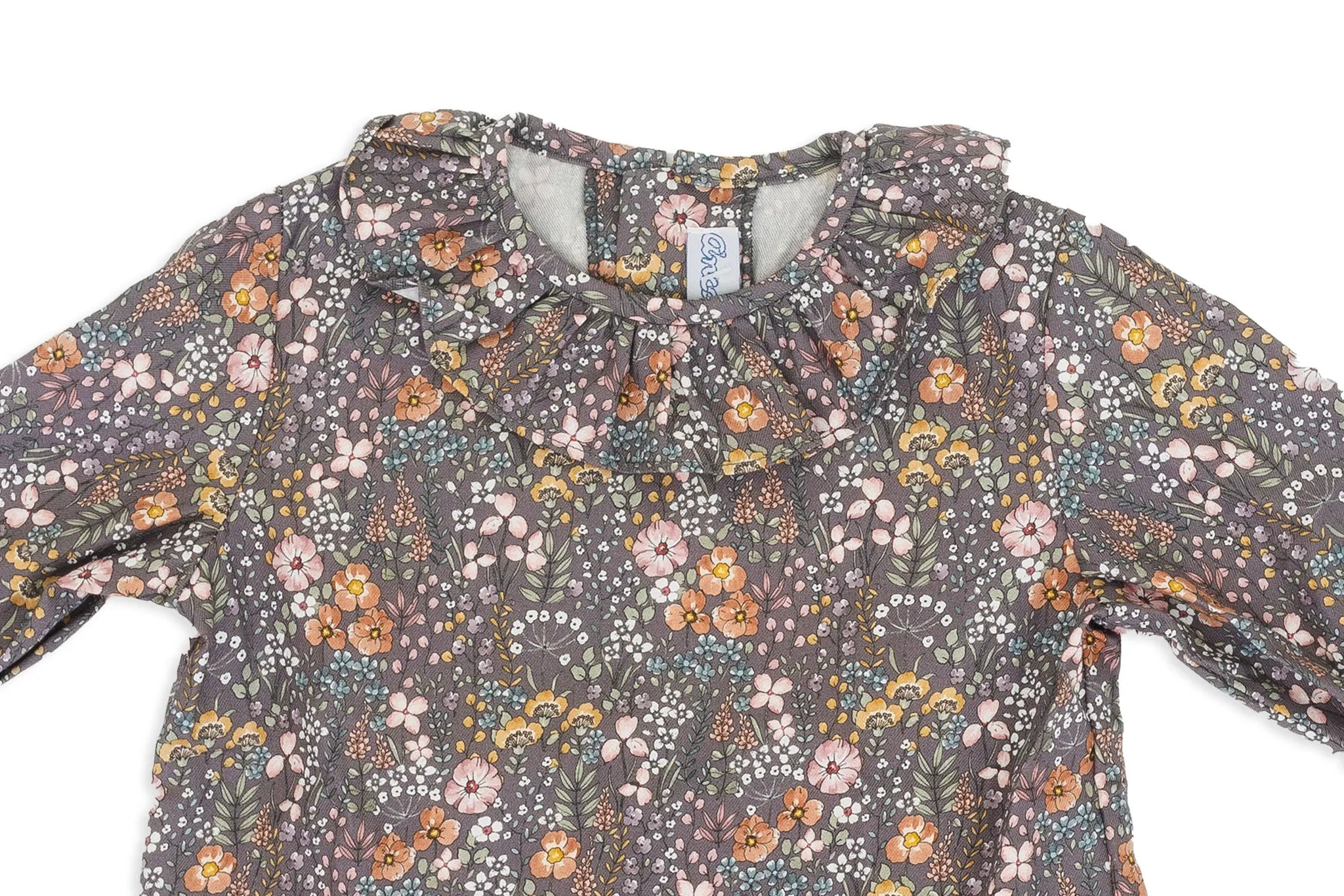 Brown & Dusty Pink Floral Shirt