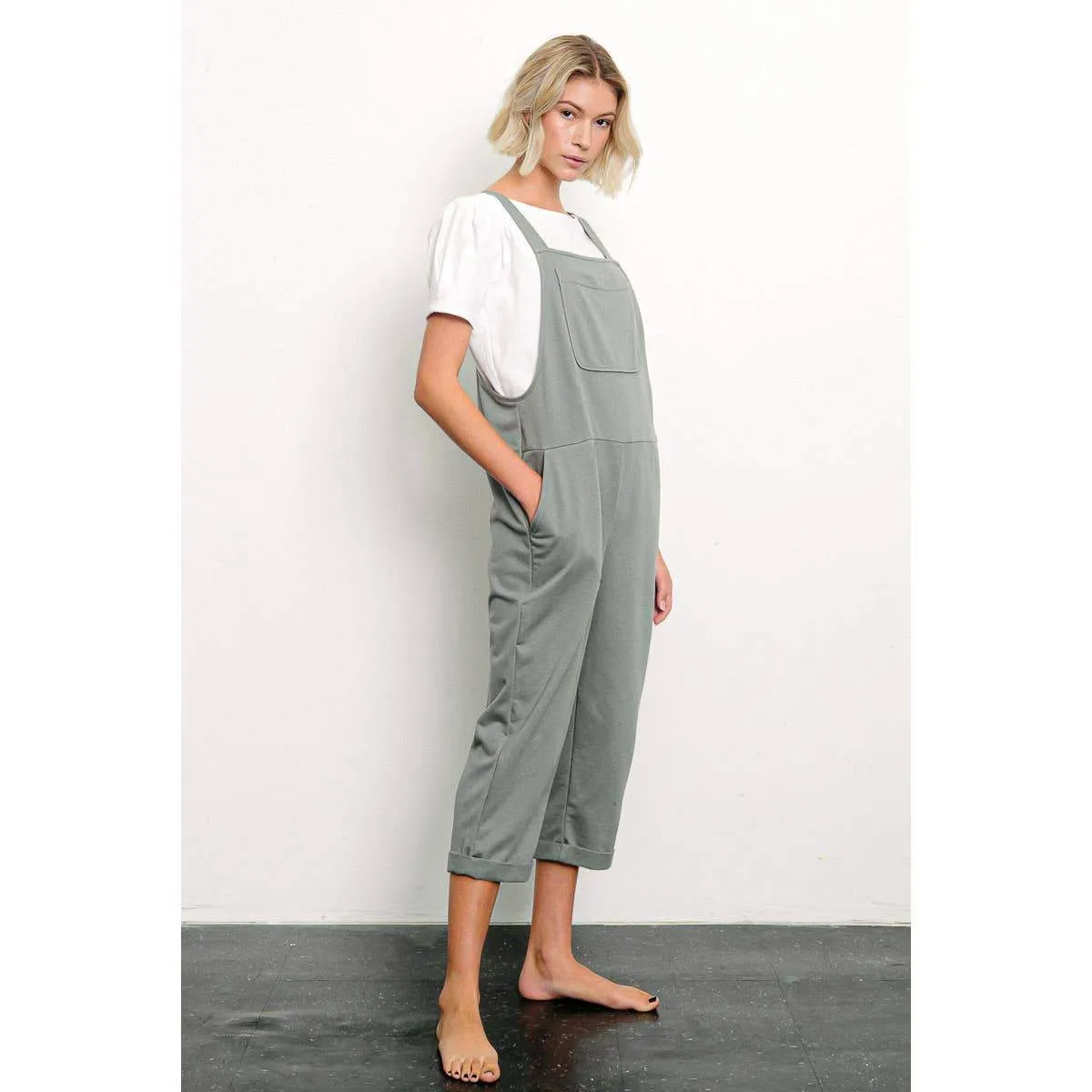 Brushed Organic Hemp Overall - relaxed fit