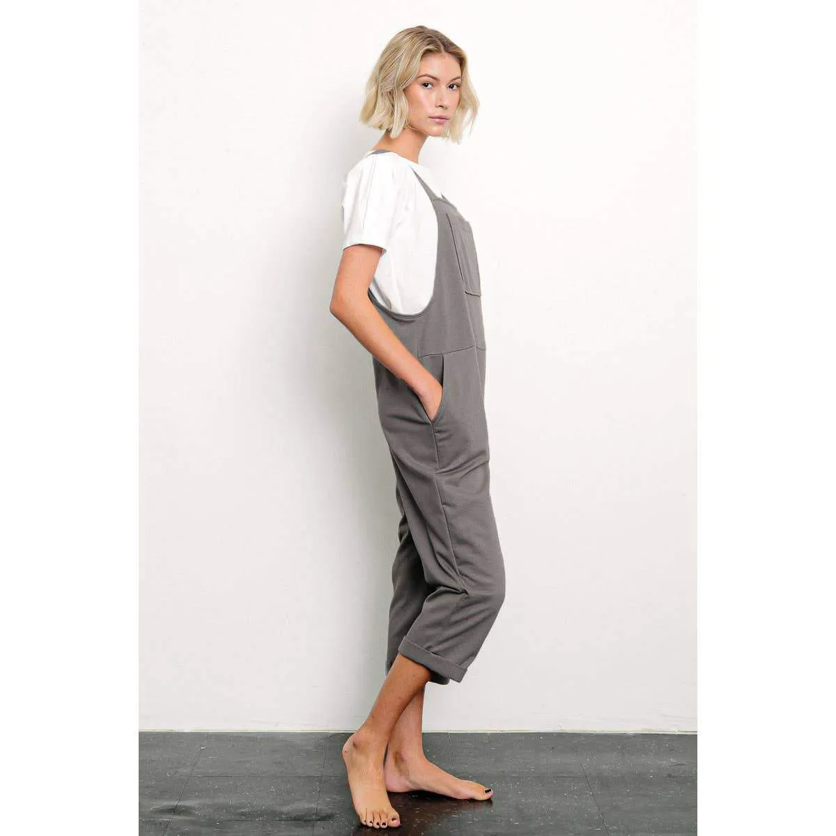 Brushed Organic Hemp Overall - relaxed fit