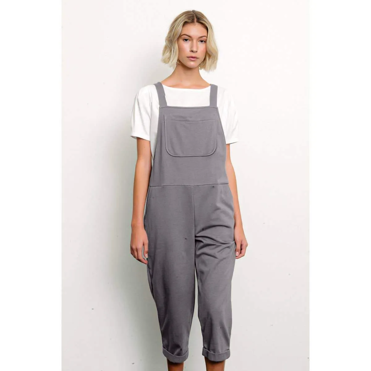 Brushed Organic Hemp Overall - relaxed fit