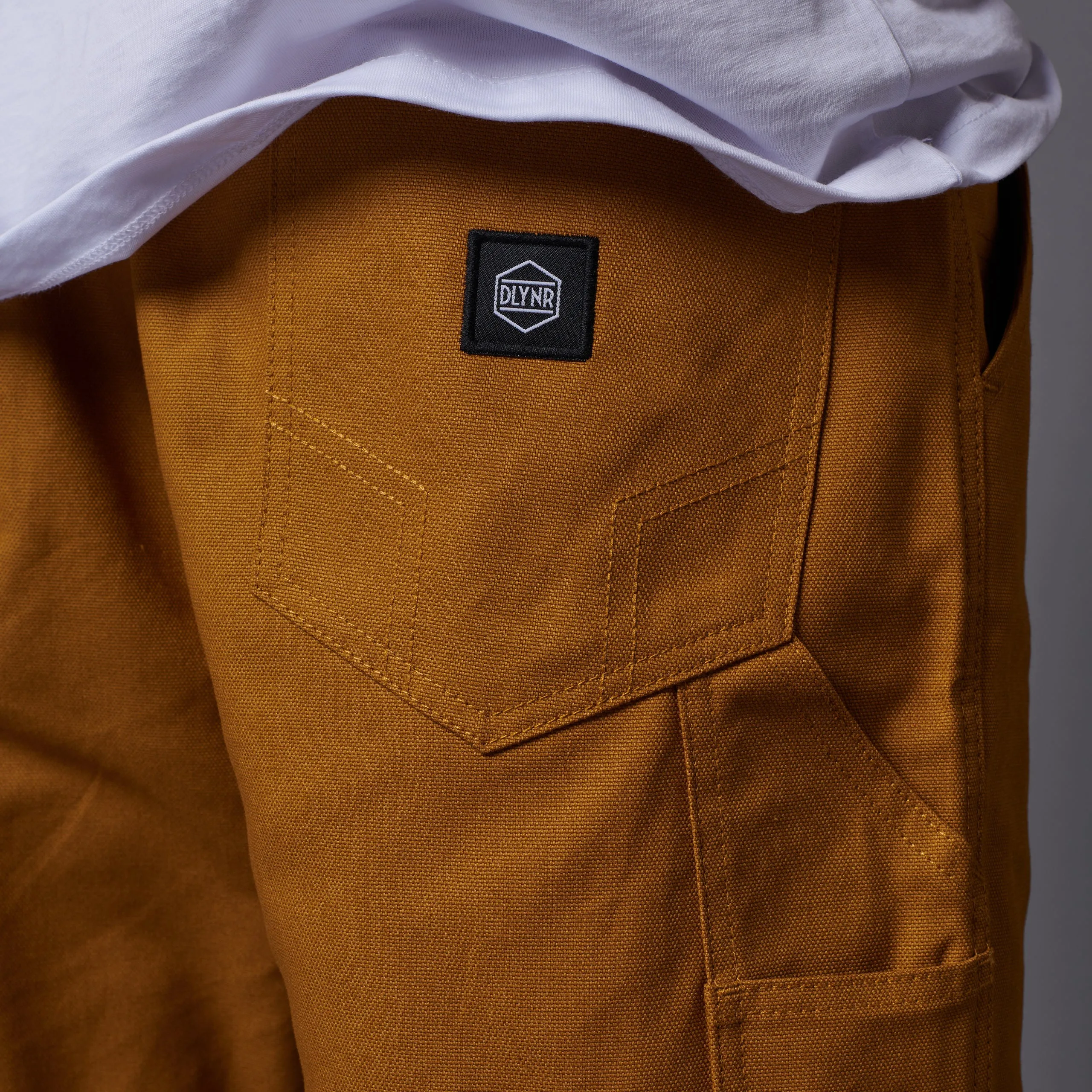 Canvas Easy Carpenter Shorts Caramel