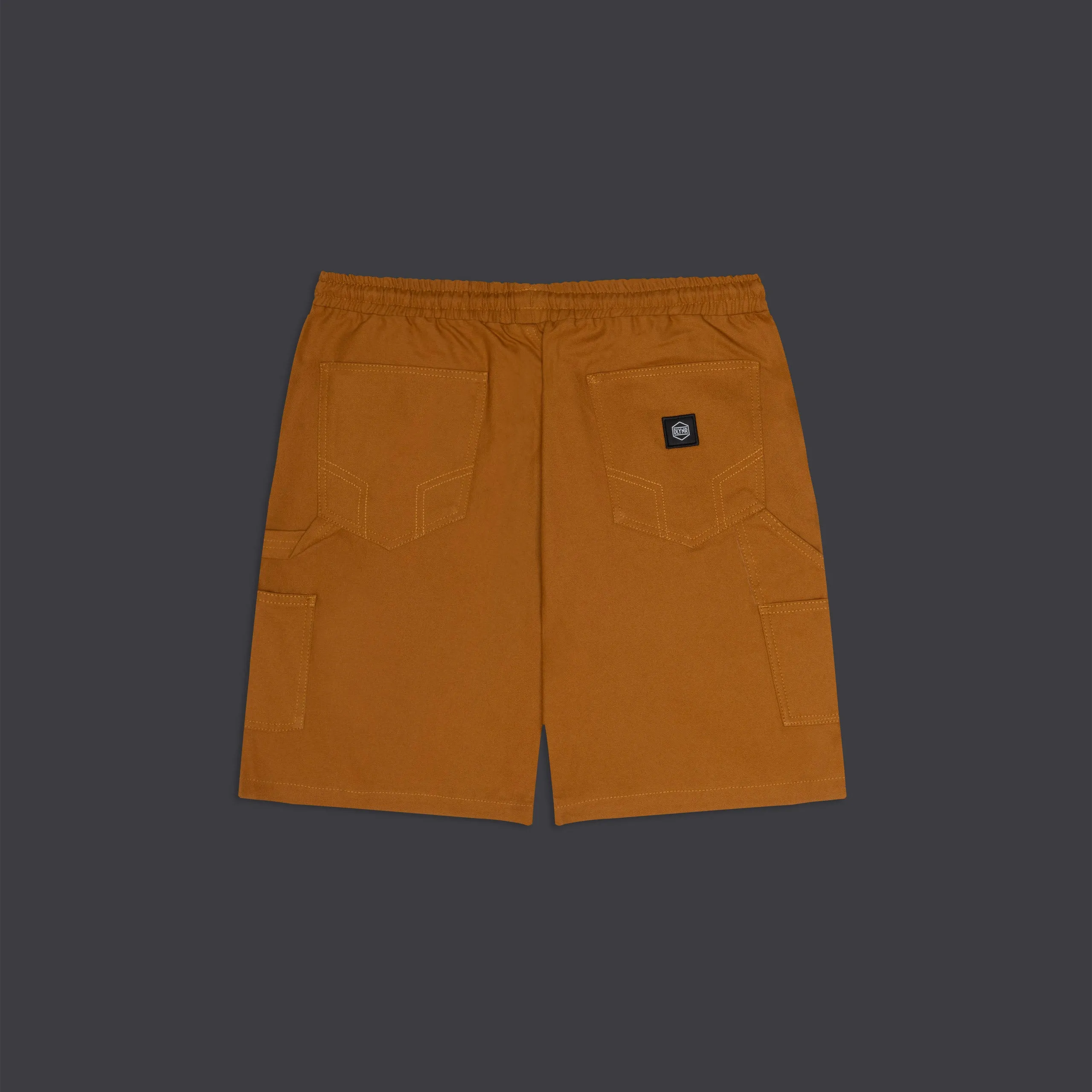 Canvas Easy Carpenter Shorts Caramel