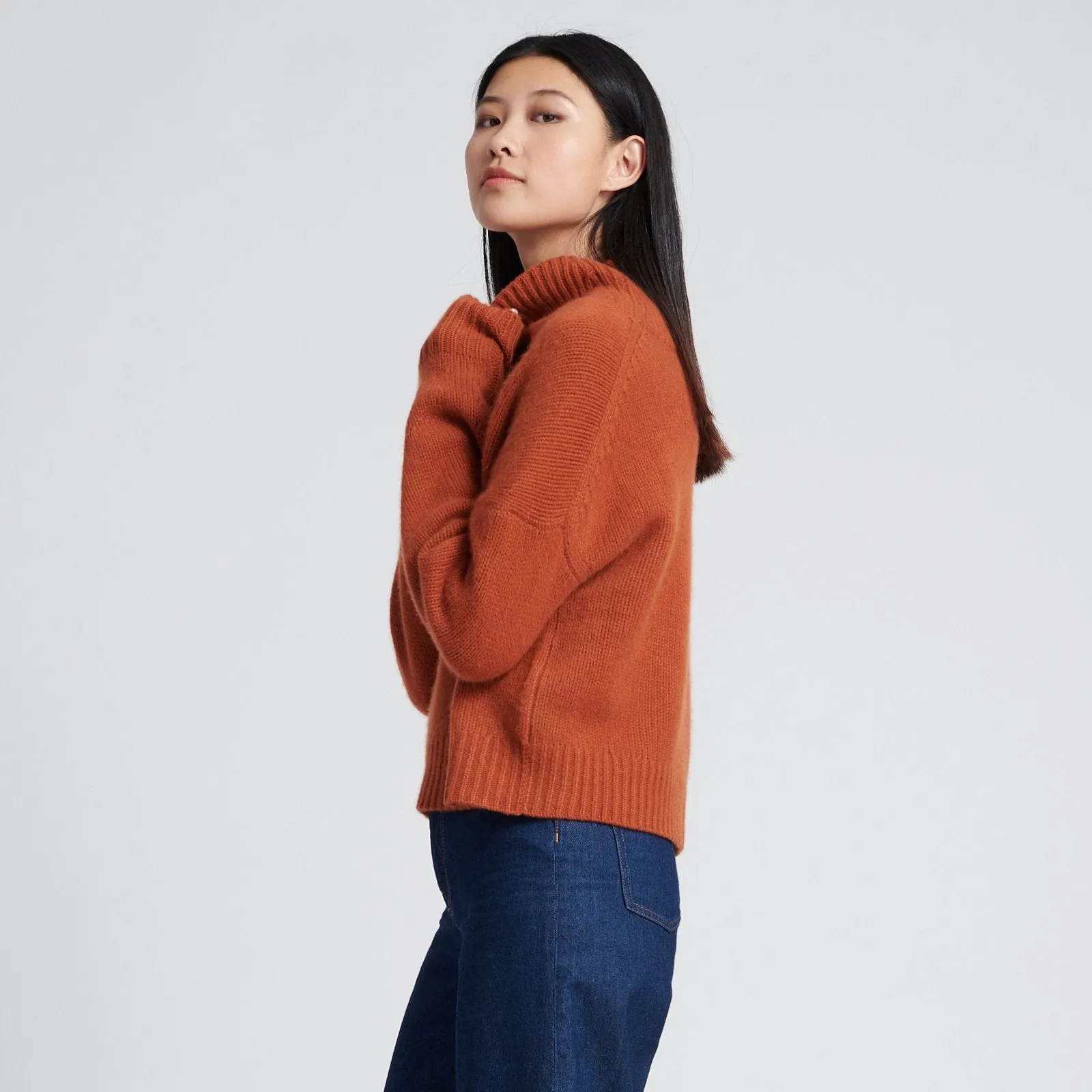 Cashmere Oversized Turtleneck