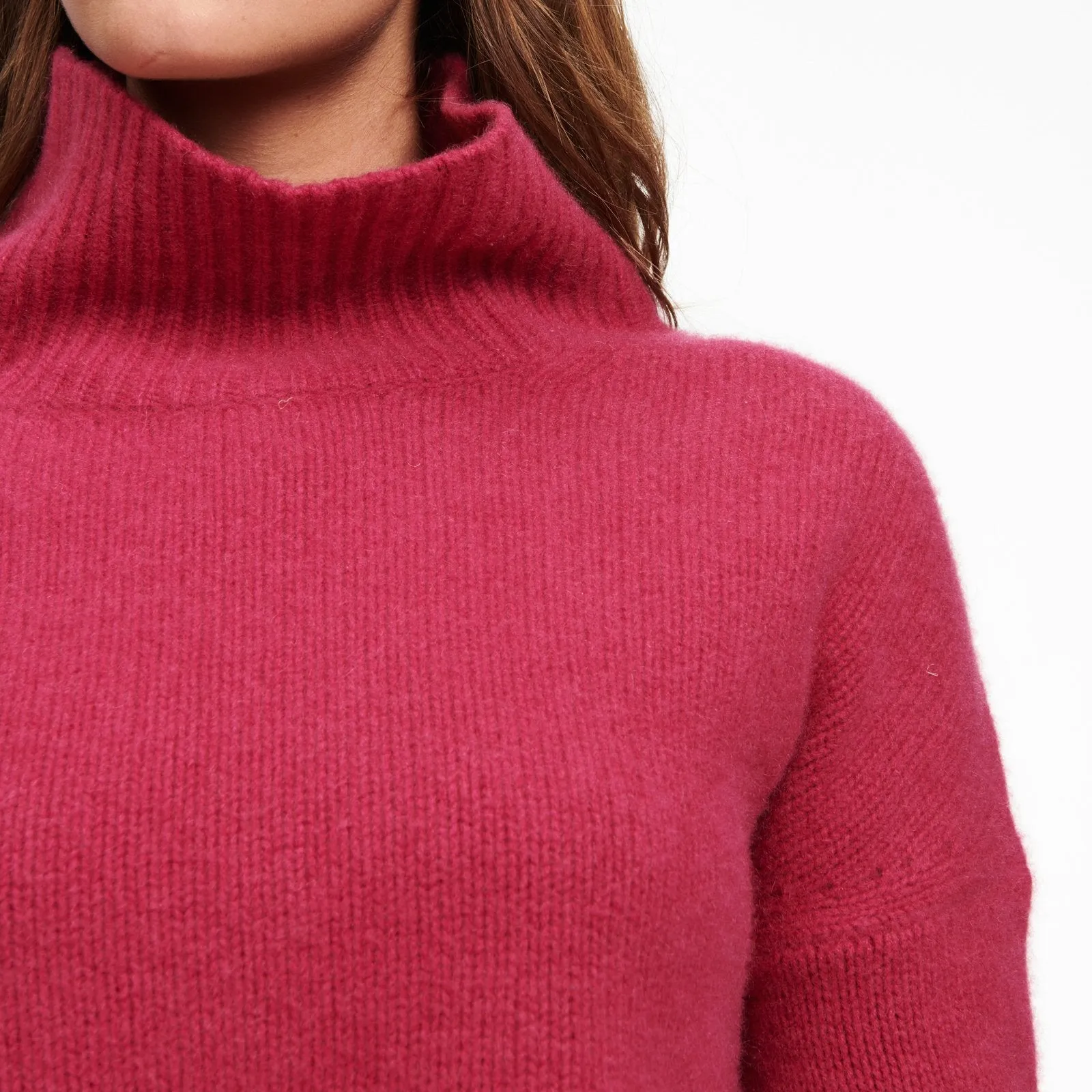 Cashmere Oversized Turtleneck