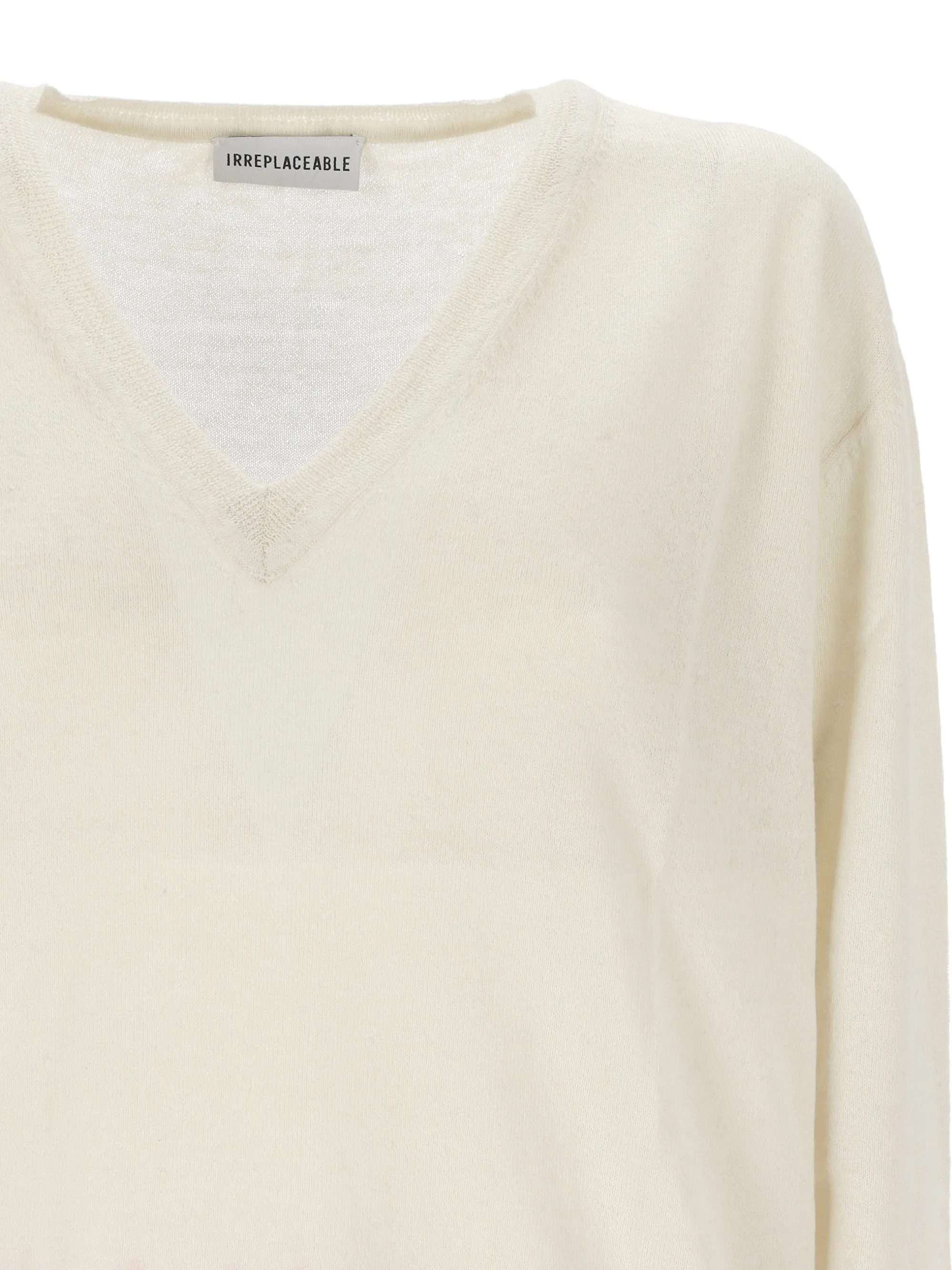 Deep V Neck Cashmere Sweater