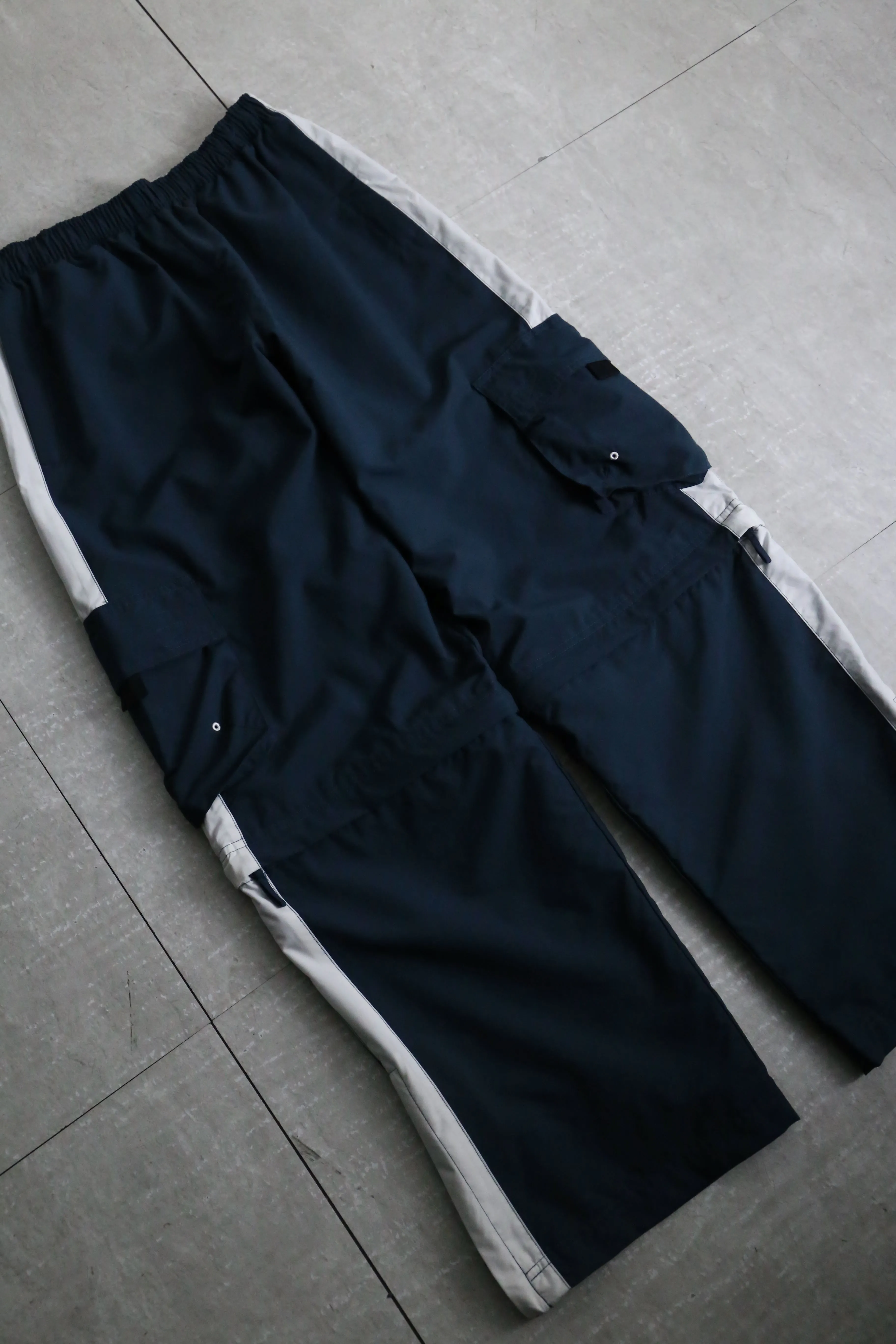 detachable light nylon cargo pants