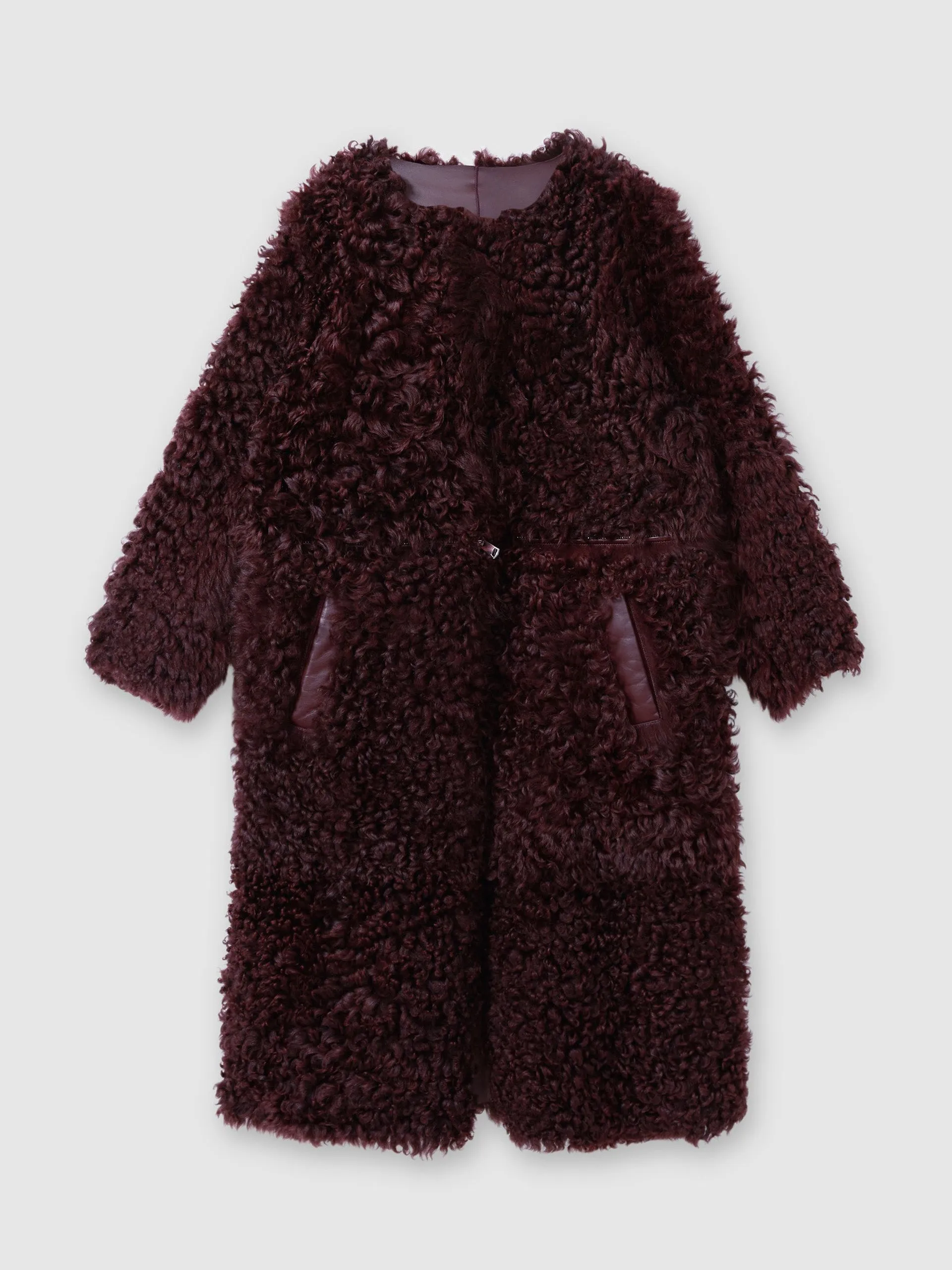 Dianna atelier shearling convertible coat