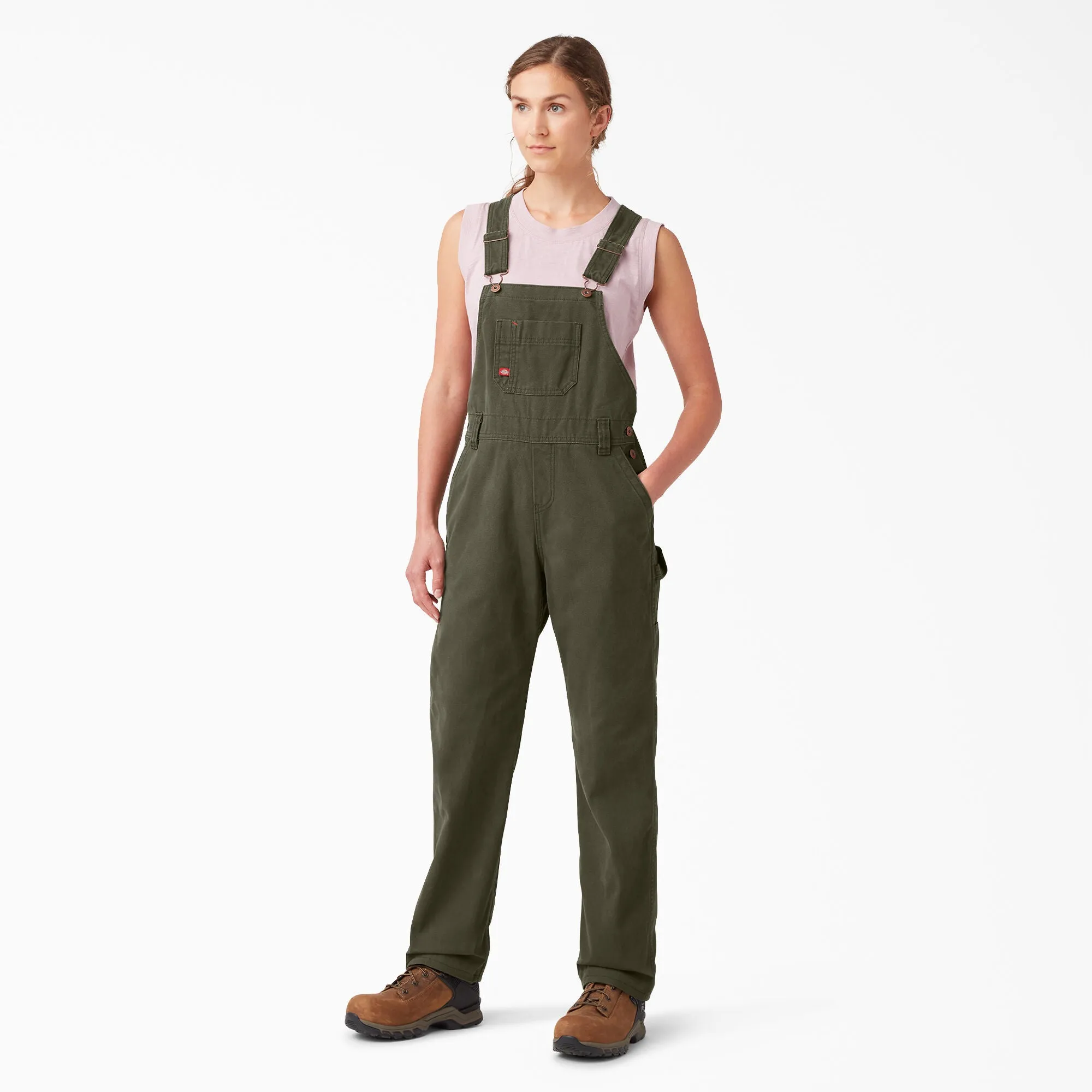 Dickies Women's Relaxed Fit Bib Overall