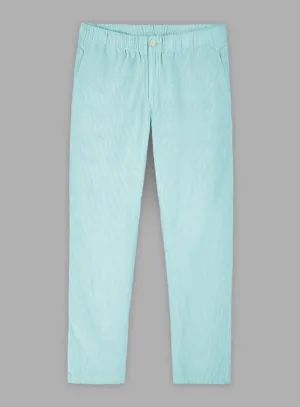 Easy Pants Light Blue Corduroy