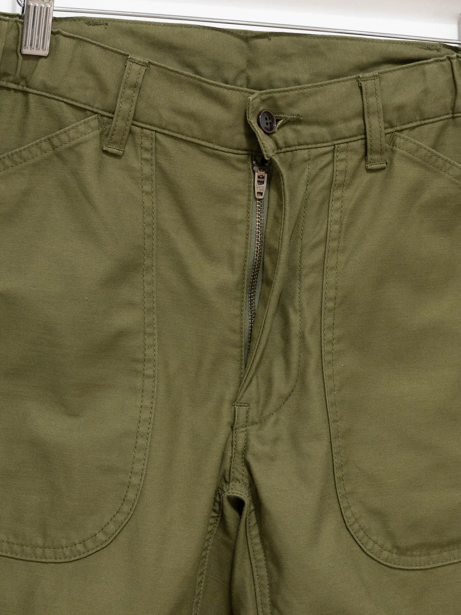 Fatigue Easy Pants - Olive Green