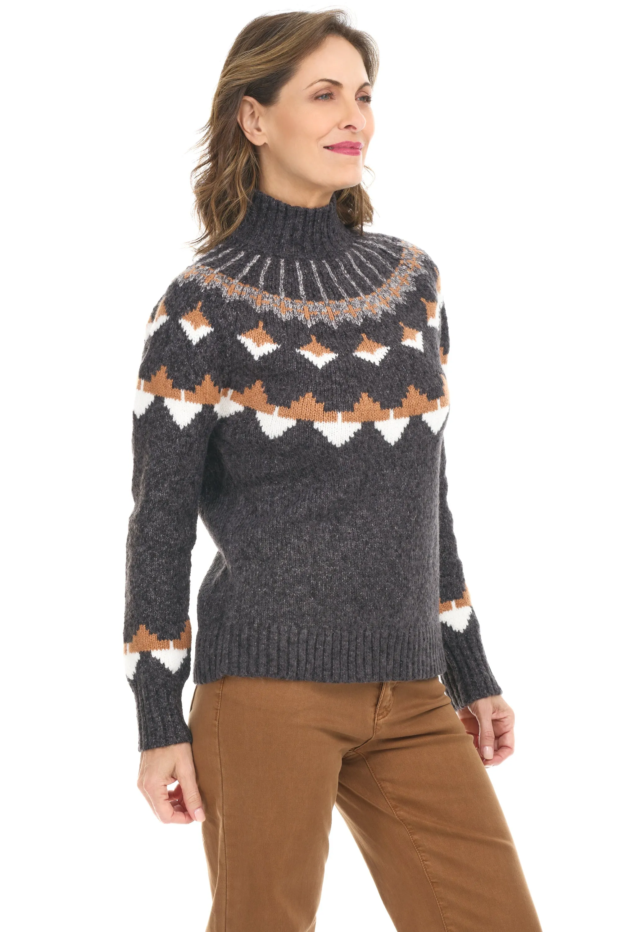 Fireside Intarsia Sweater