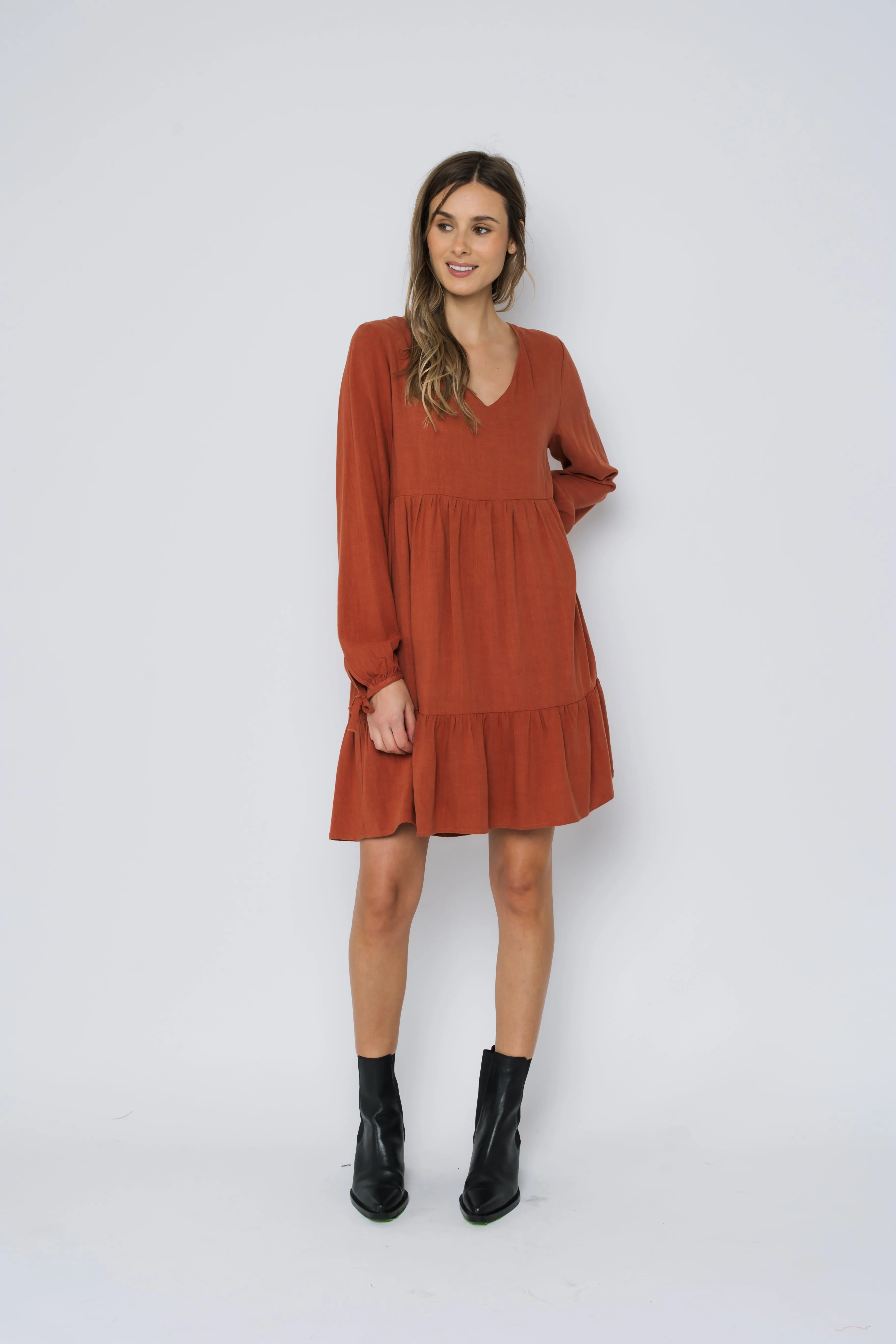 Harlow-Tiered Dress