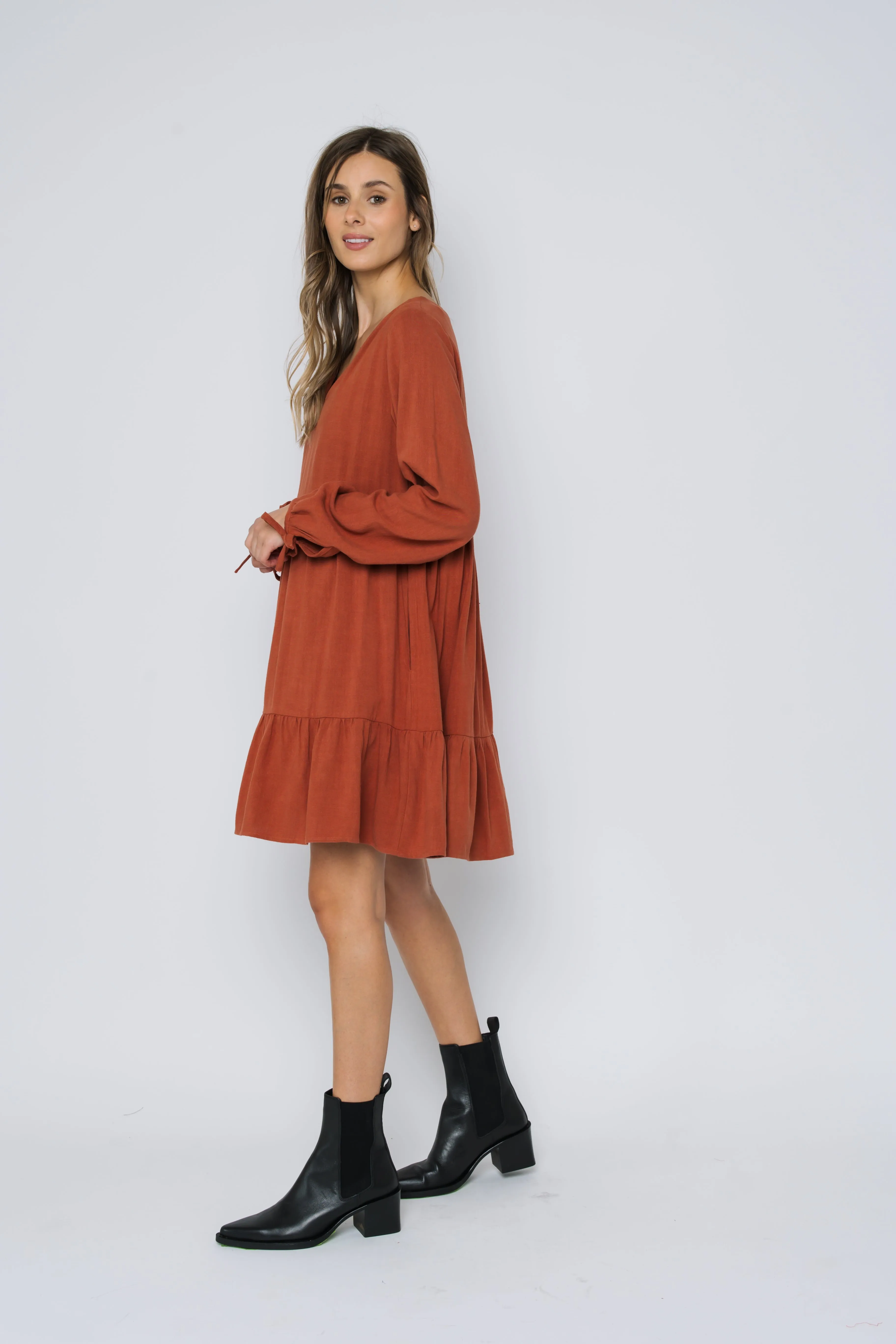 Harlow-Tiered Dress