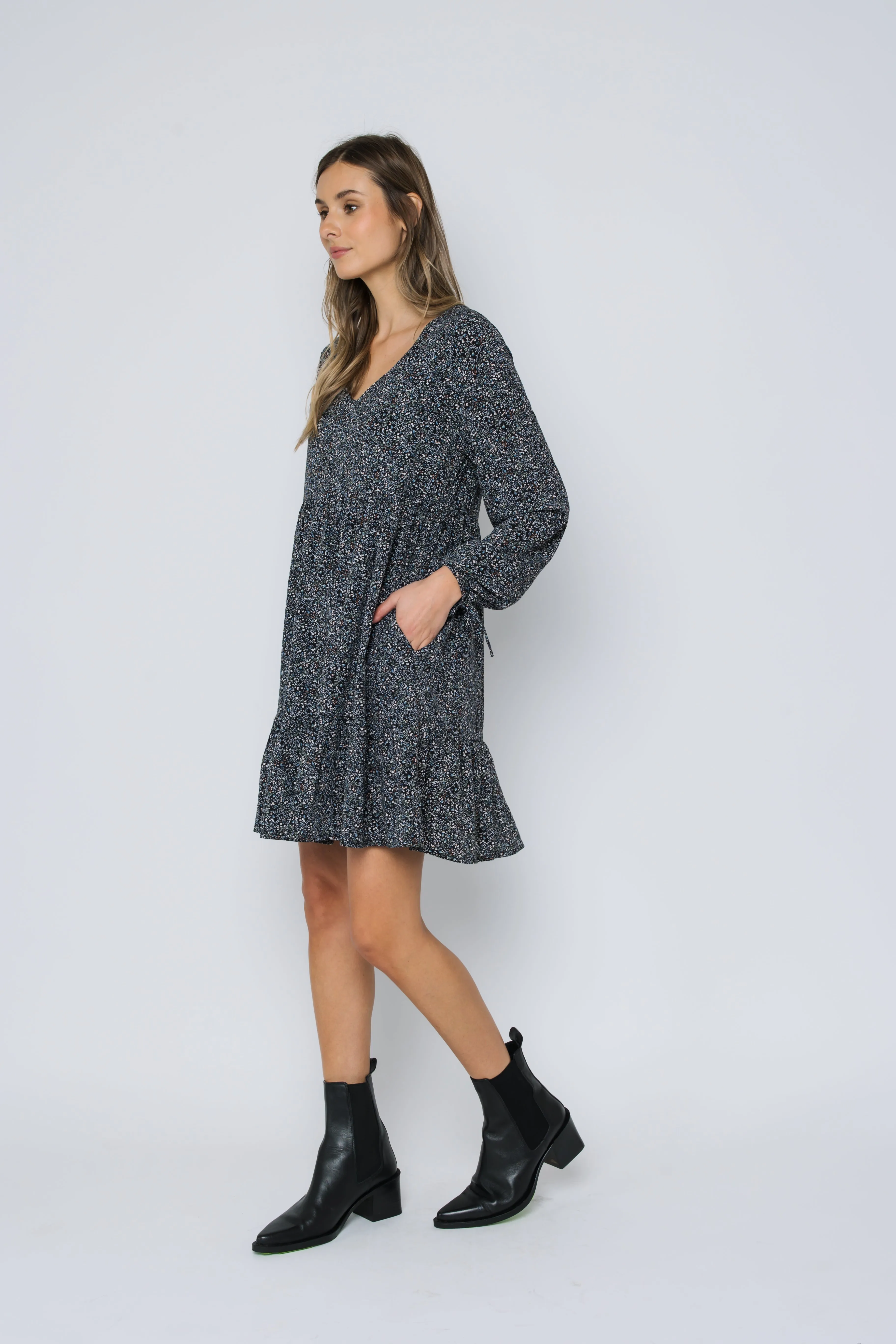 Harlow-Tiered Dress