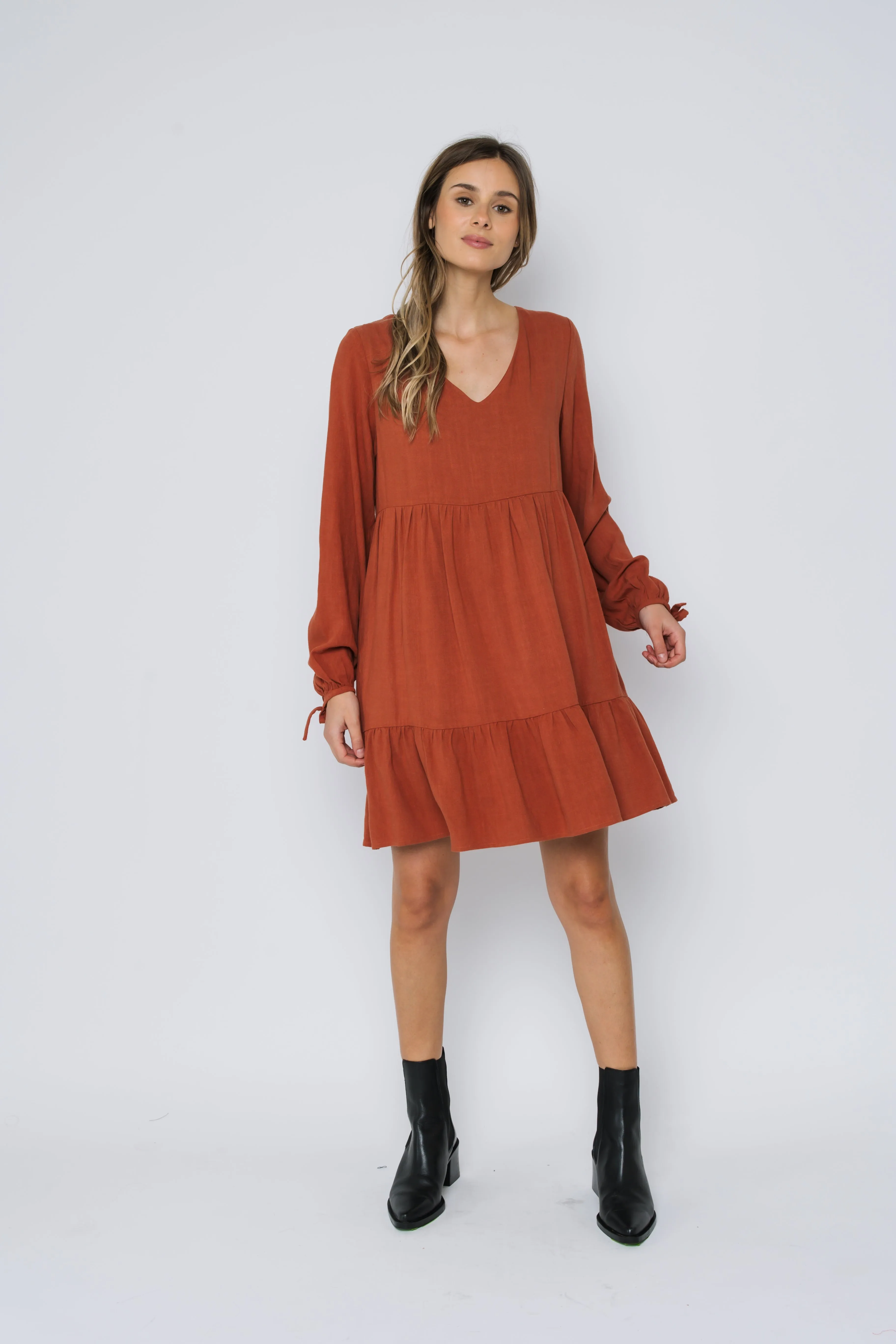 Harlow-Tiered Dress