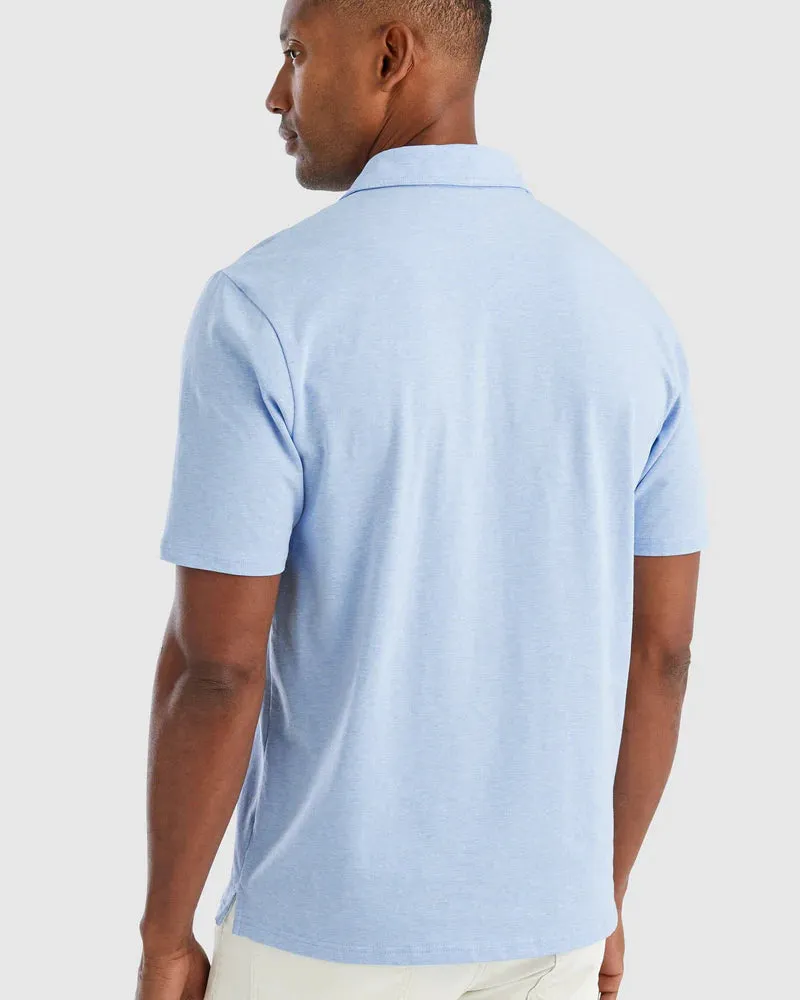 Heathered Original Polo Tall