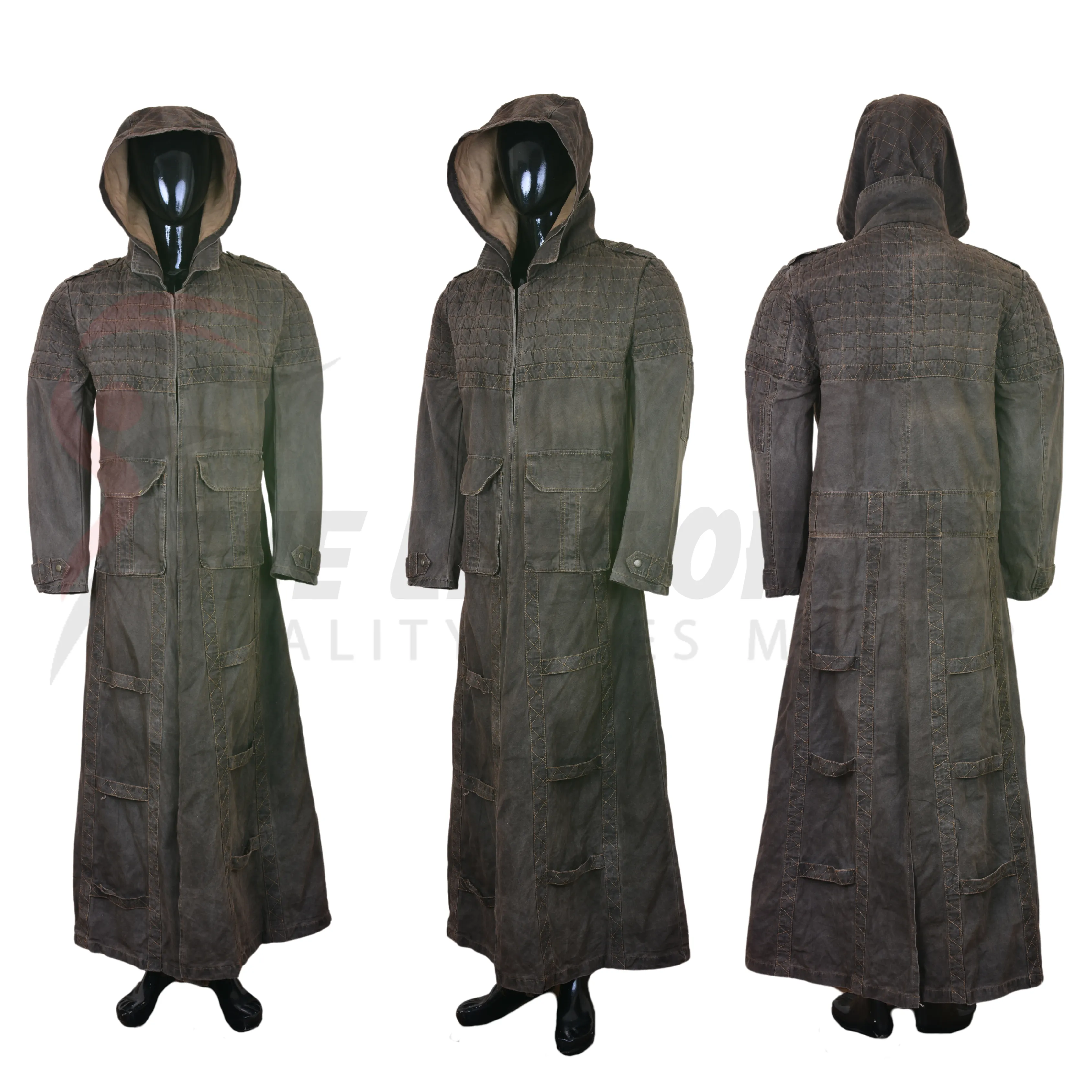 Inspired FO Distressed Trench Coat, Duster SW Costumes | Sci-Fi Fans Cosplay.