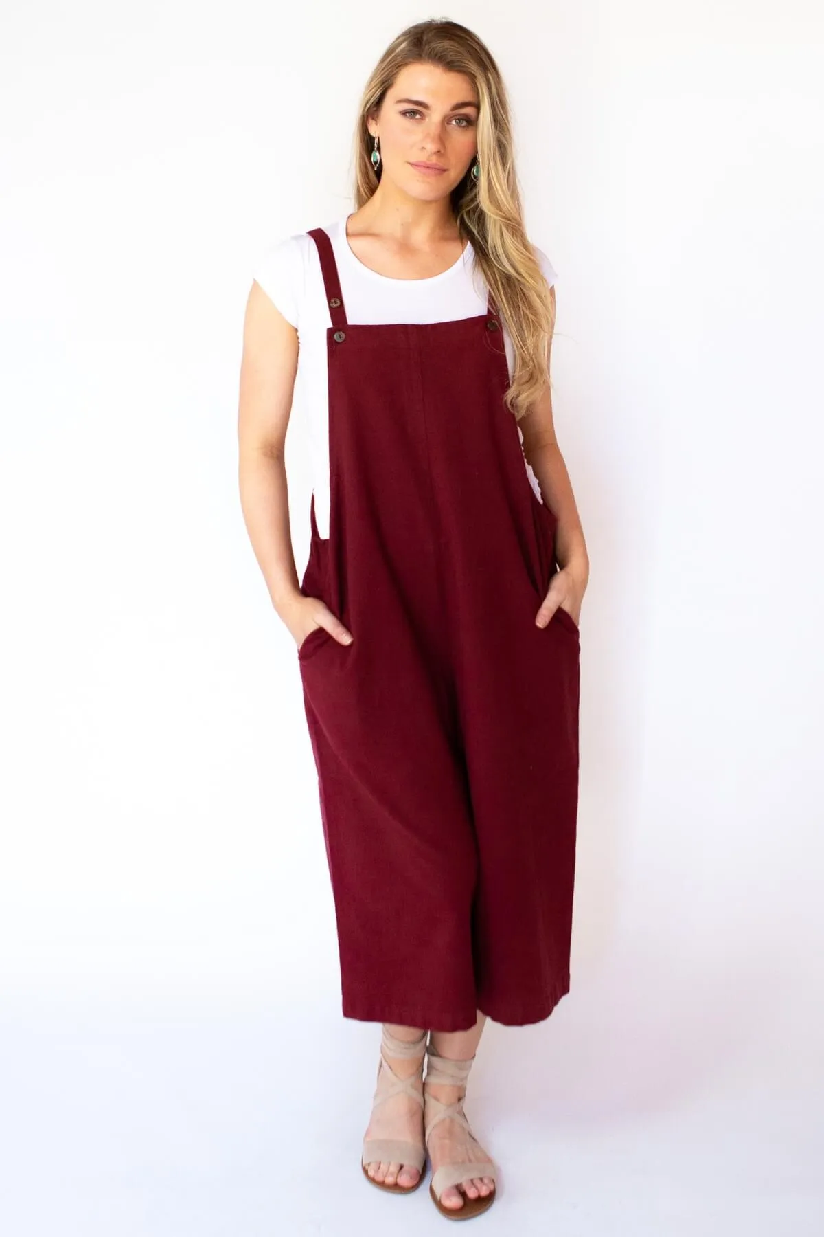 Juanita Overalls - Berry