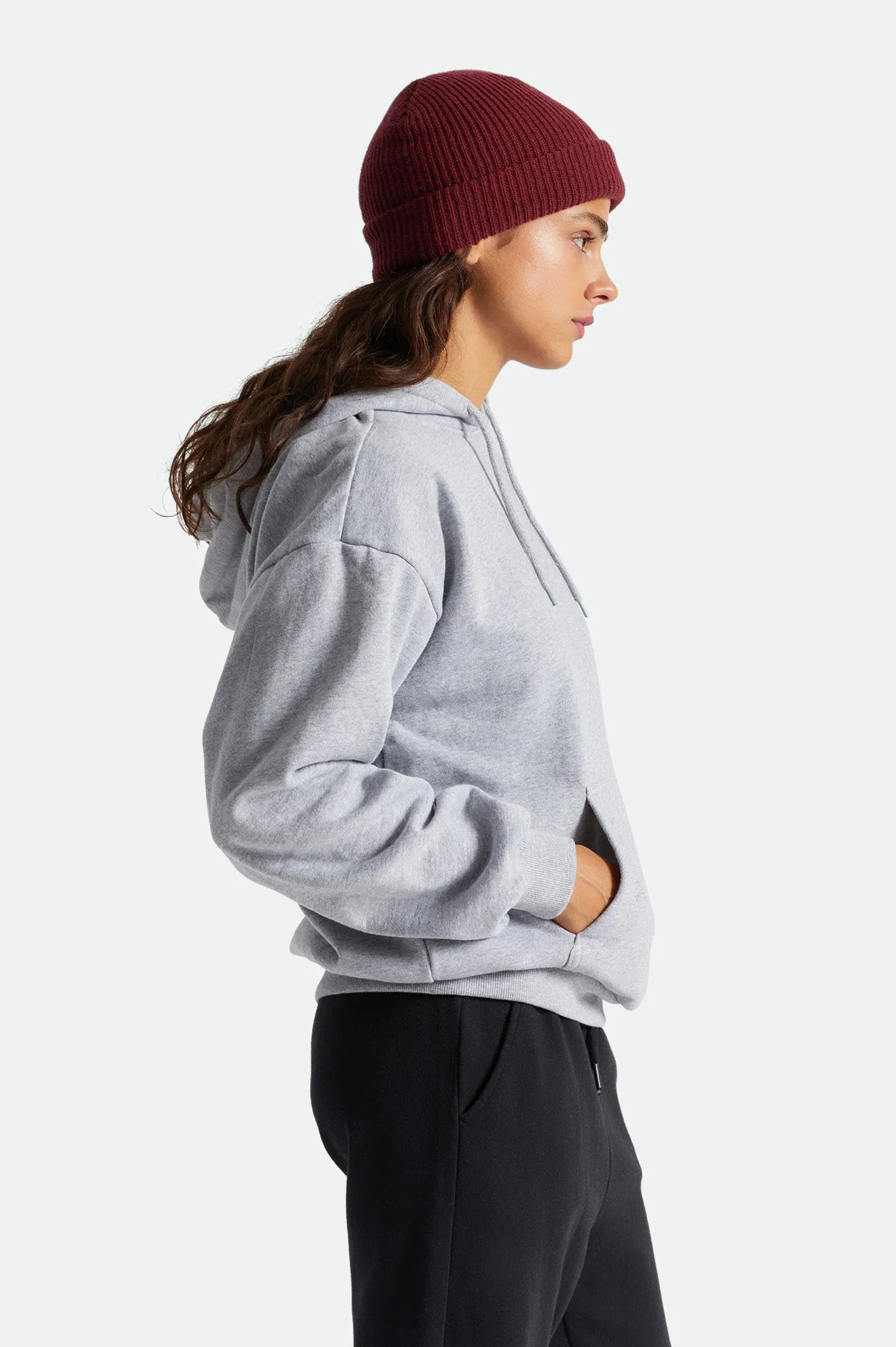 Kit Women's Hoodie - Heather Grey