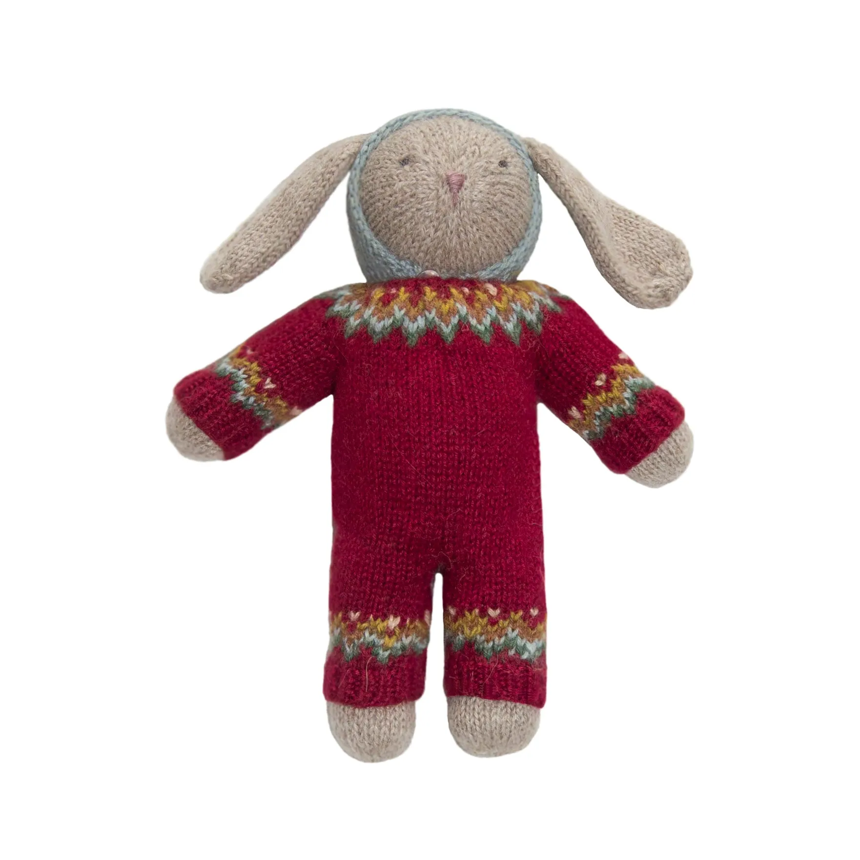 Lapin with Fair Isle Overalls