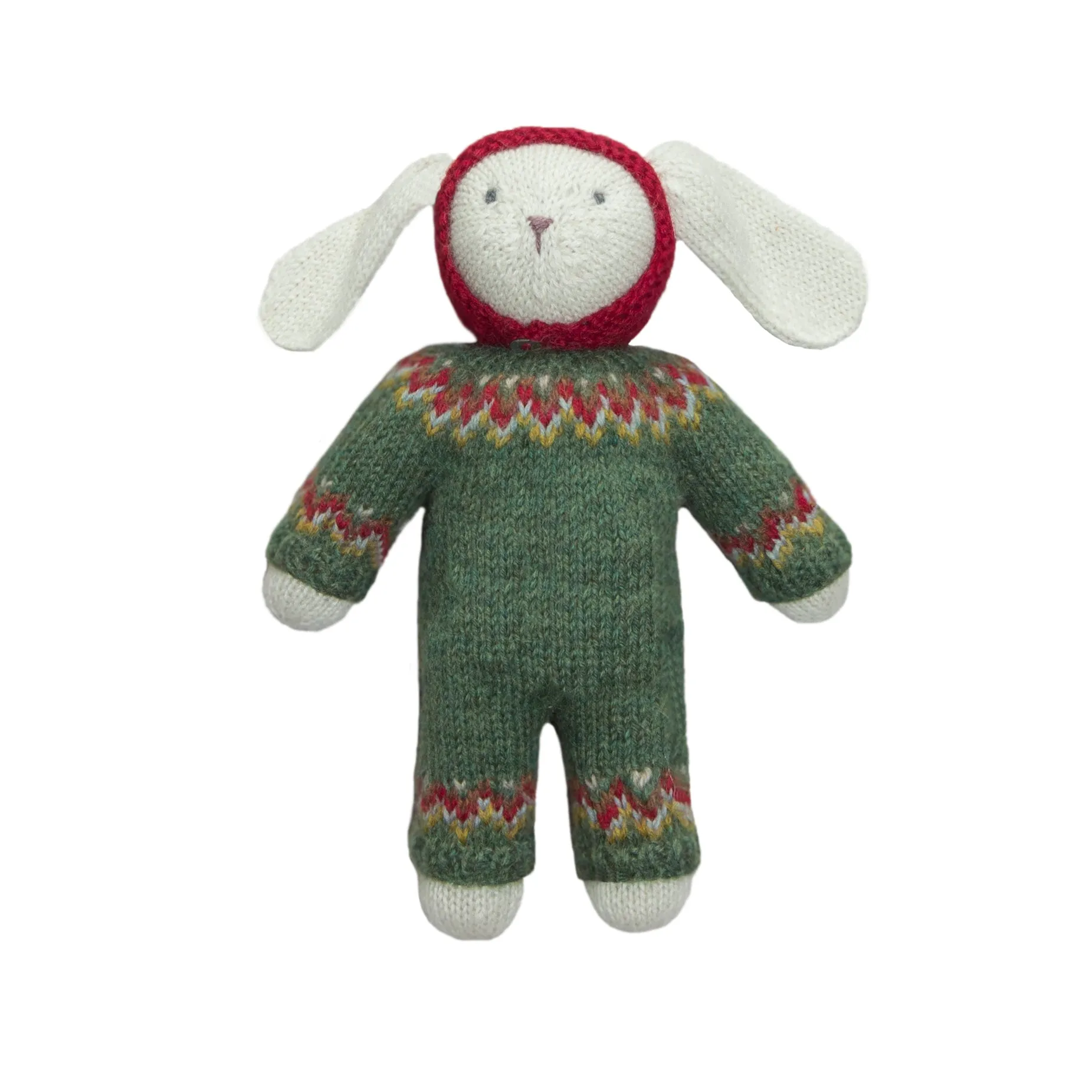 Lapin with Fair Isle Overalls