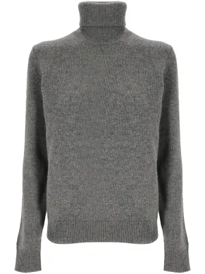 Light Charcoal Crewneck Sweater for Women