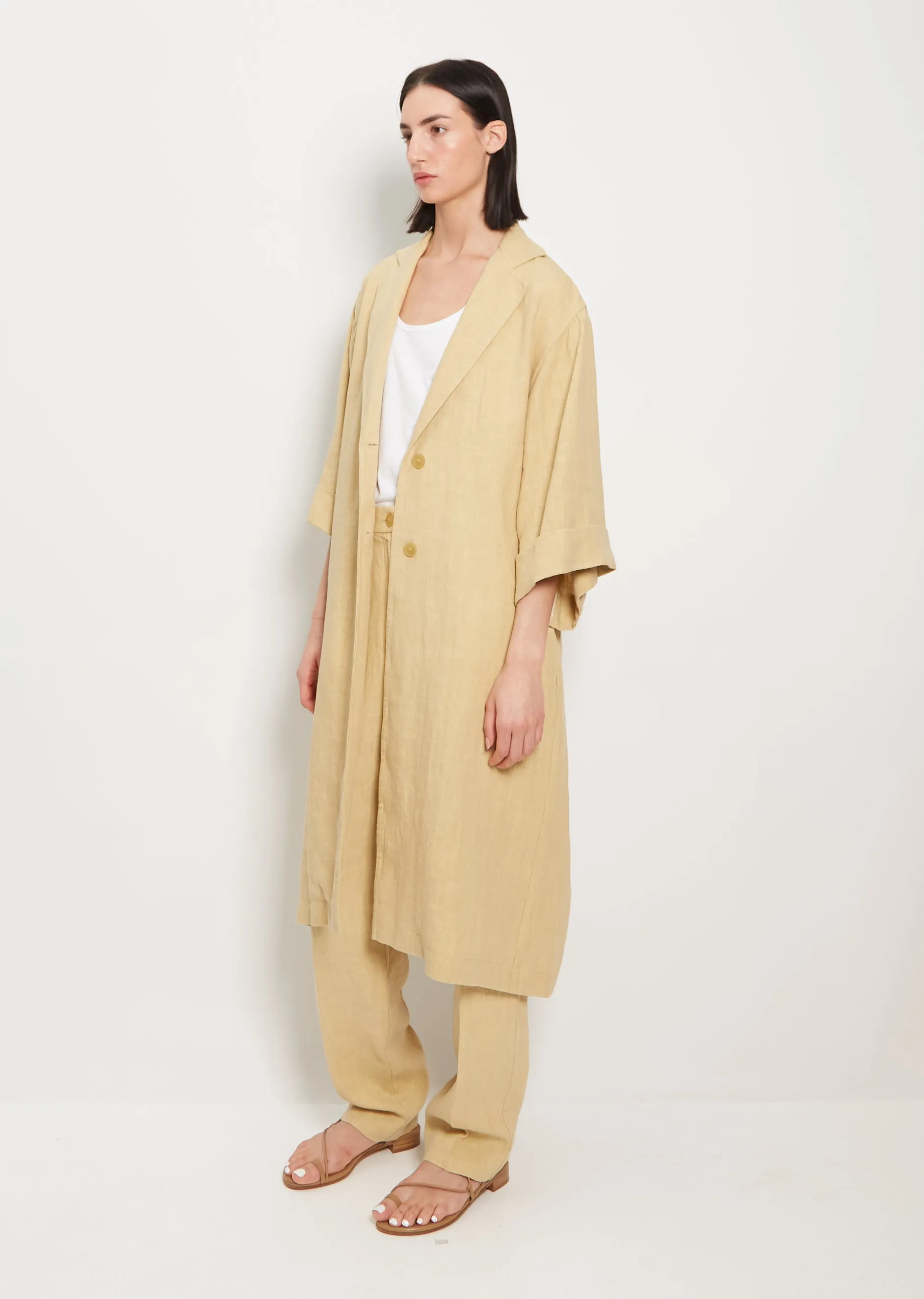 Linen Canvas Dustcoat