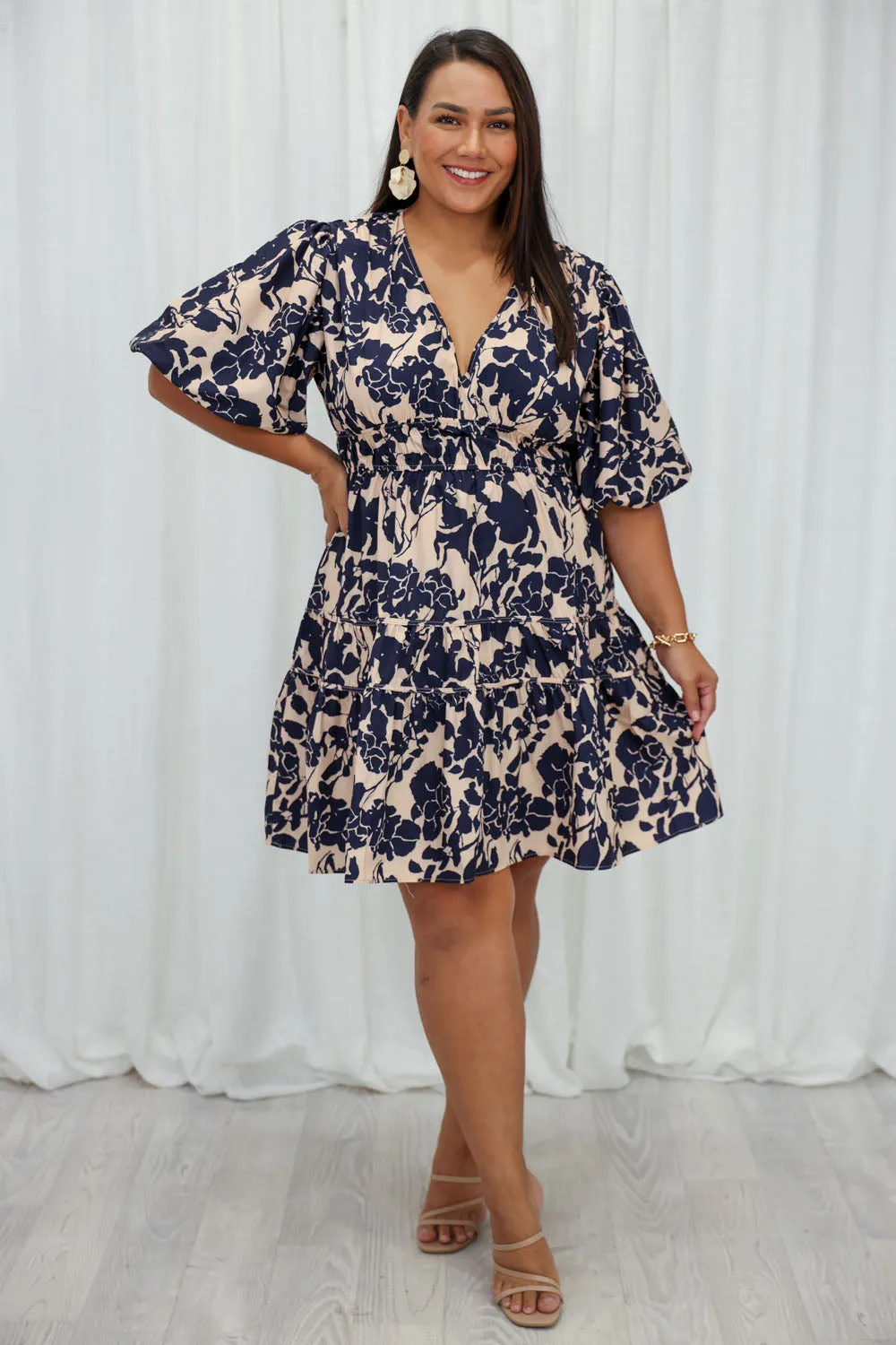 Madeline Print Dress