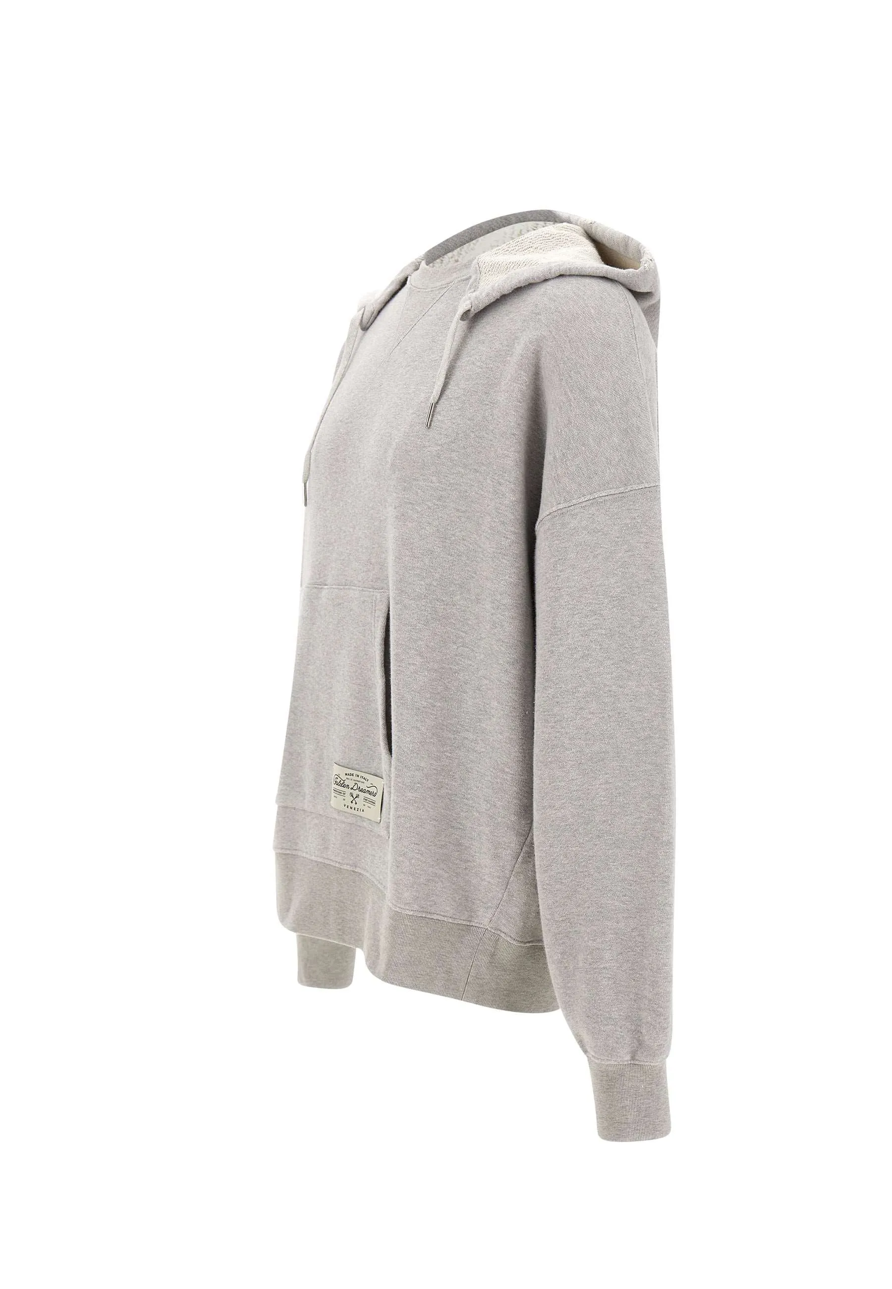 Marcel Grey Cotton Hoodie for Men