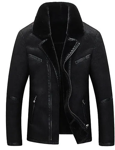 Men's Plus Size Vintage Leather Jackets