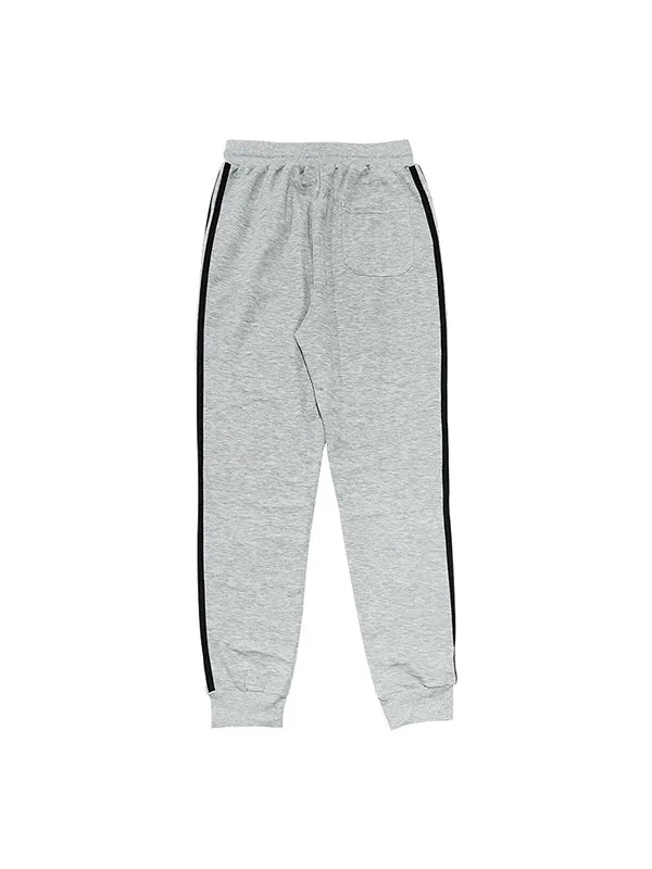 Men's Solid Color Striped Sports Jogger Pants