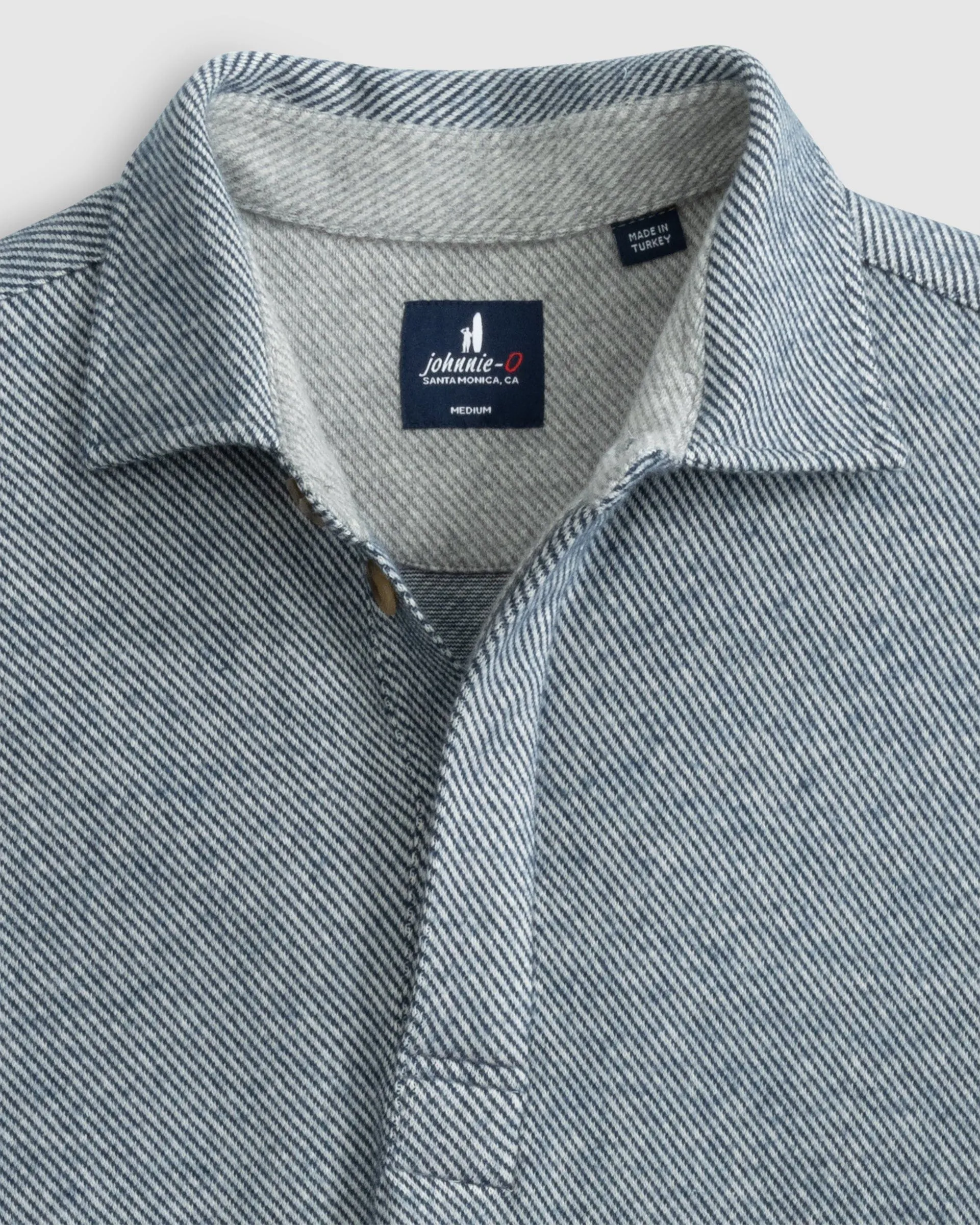 Middleton Cotton Stretch Knit Flannel Pullover