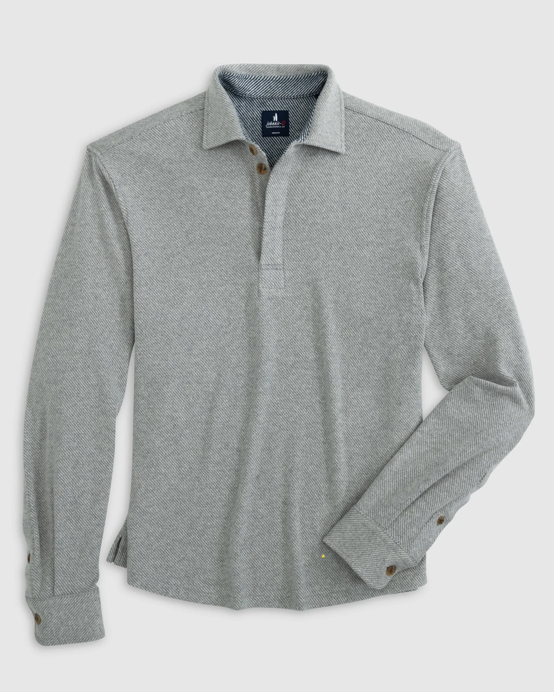 Middleton Cotton Stretch Knit Flannel Pullover