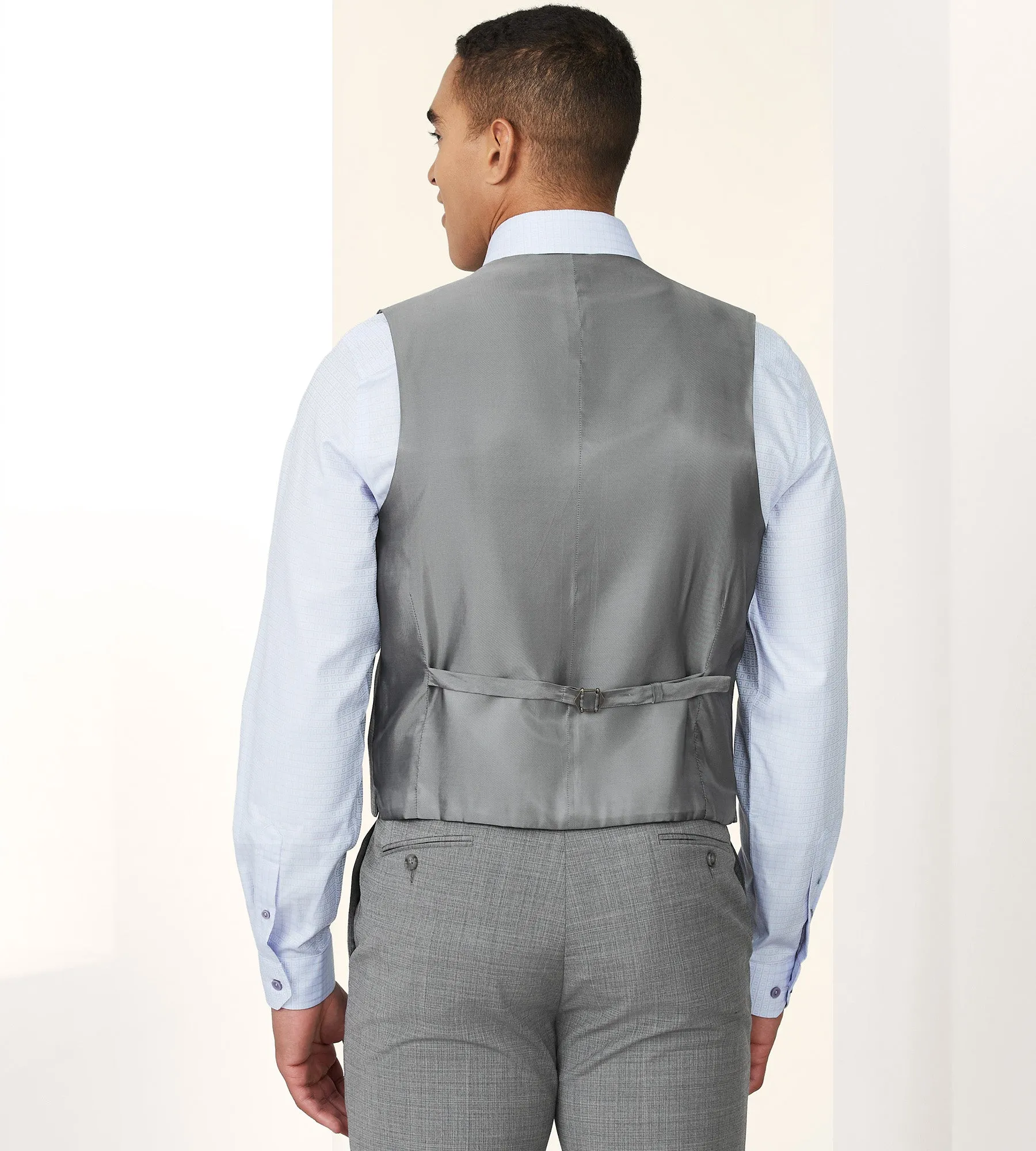 Modern Fit Wool Suit Vest