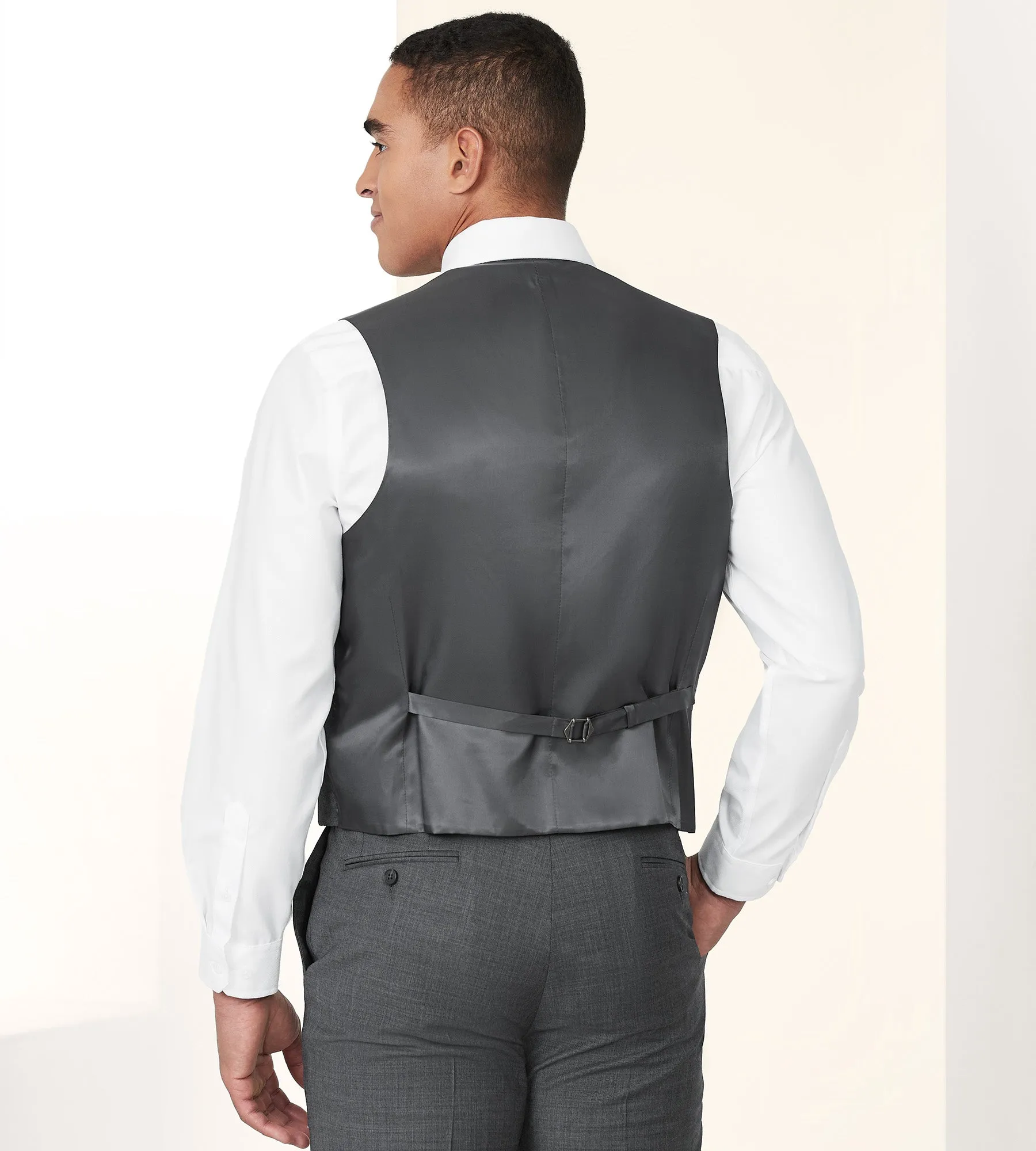 Modern Fit Wool Suit Vest