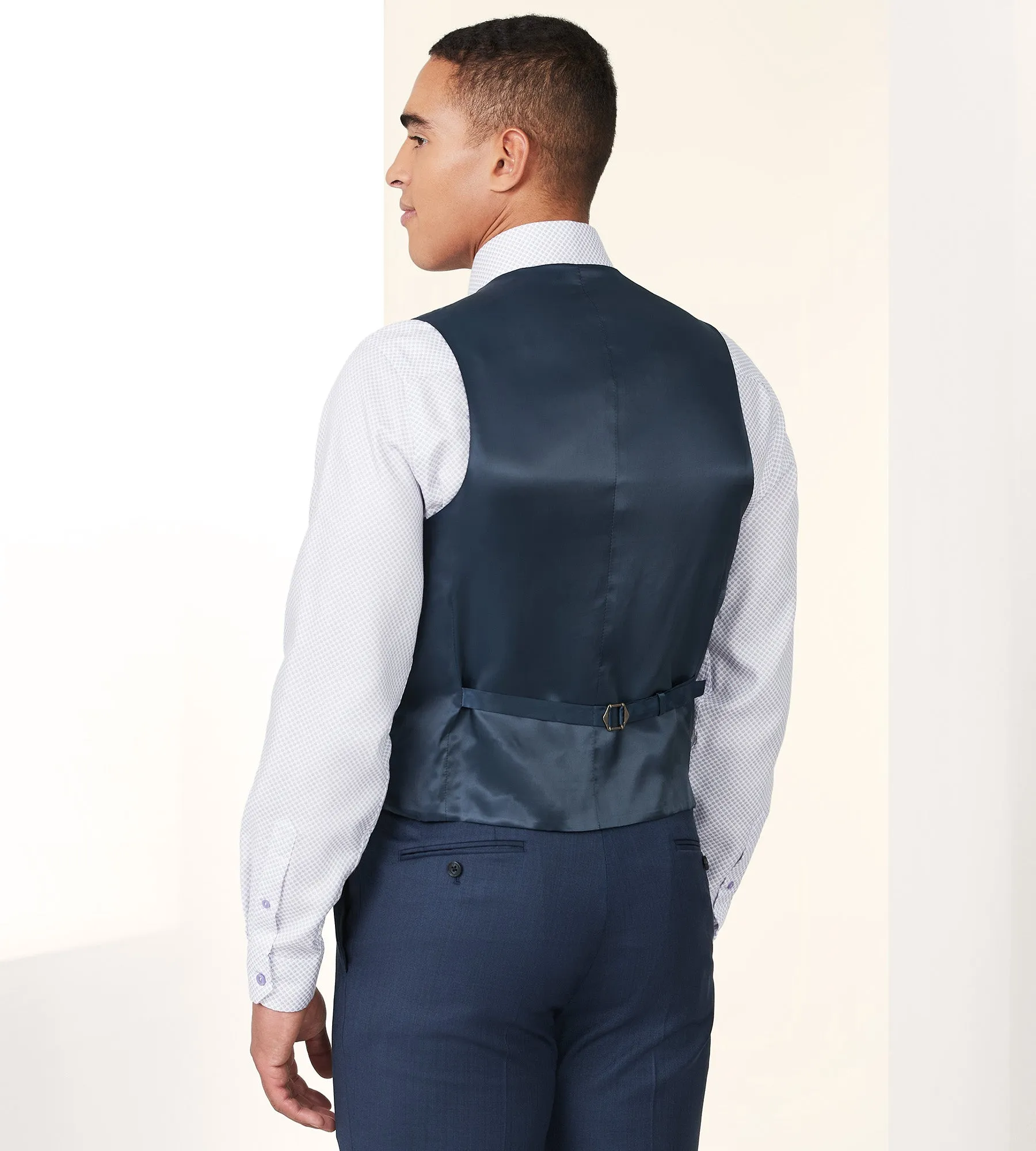 Modern Fit Wool Suit Vest