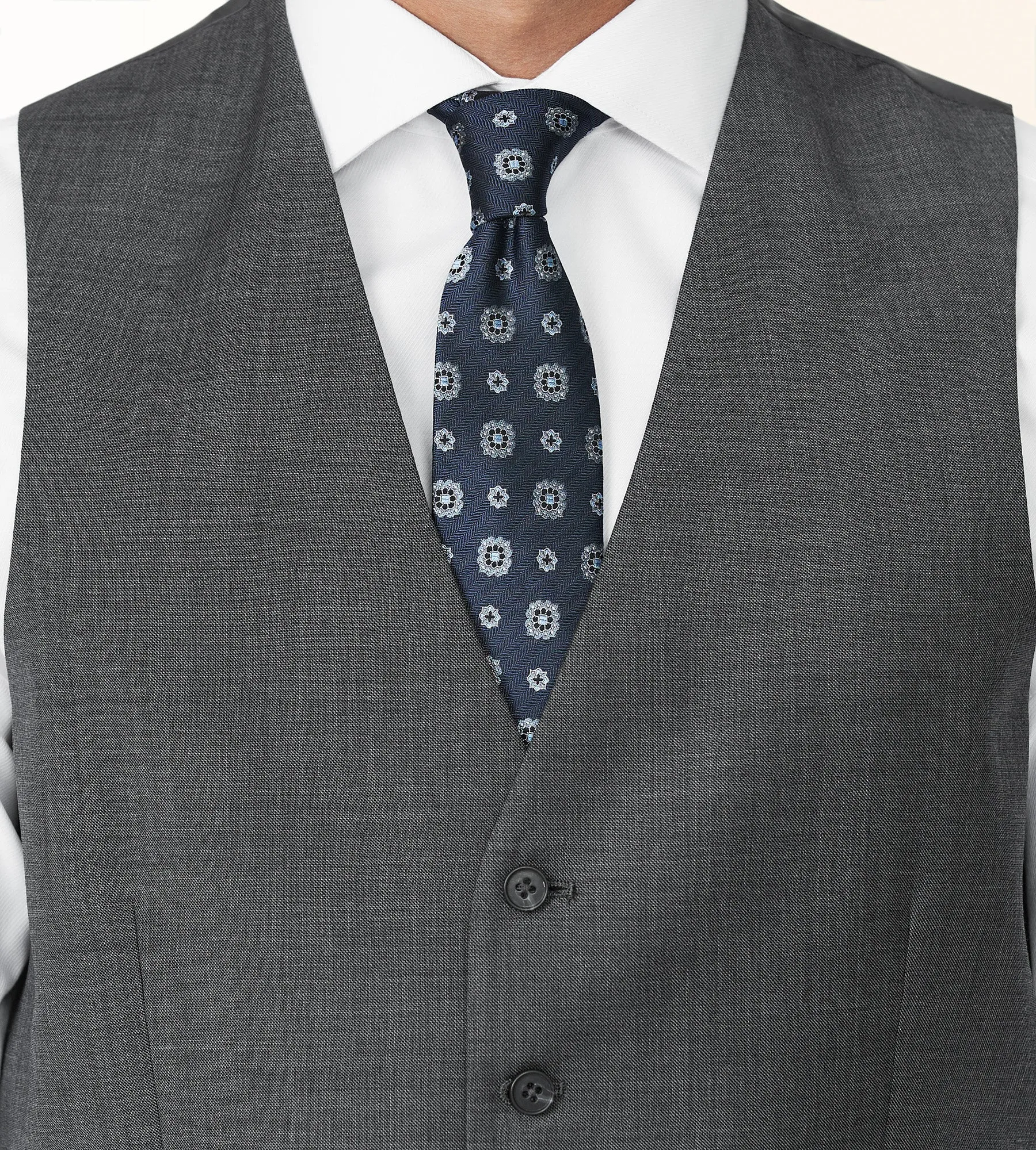 Modern Fit Wool Suit Vest