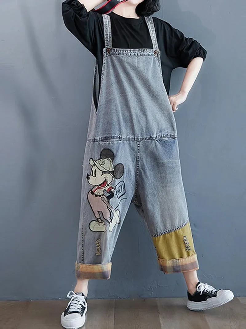 My Beating Heart Denim Overall Dungaree