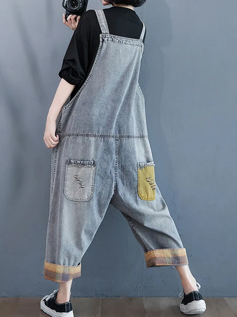 My Beating Heart Denim Overall Dungaree