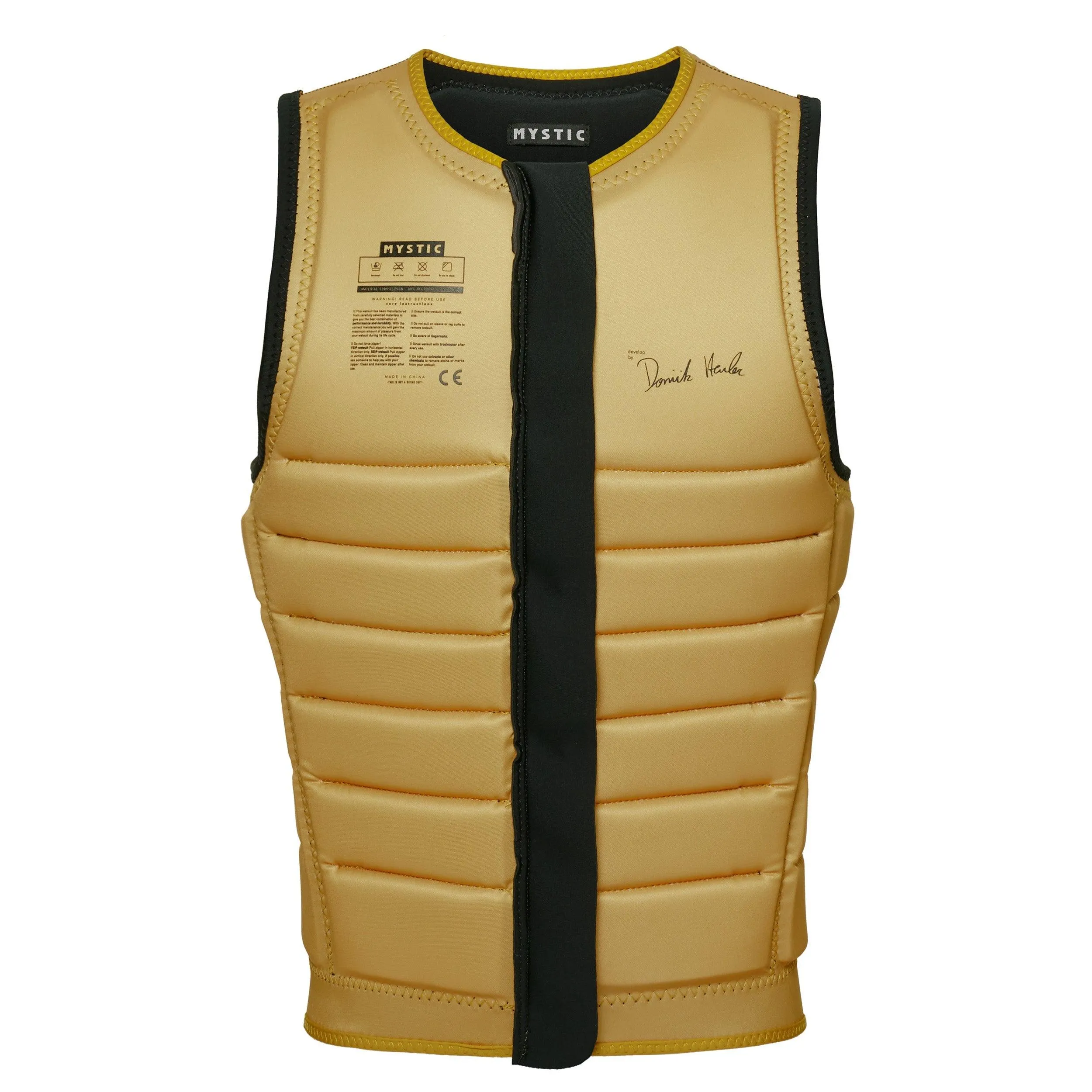 Mystic The Dom Impact Vest Fzip Wake