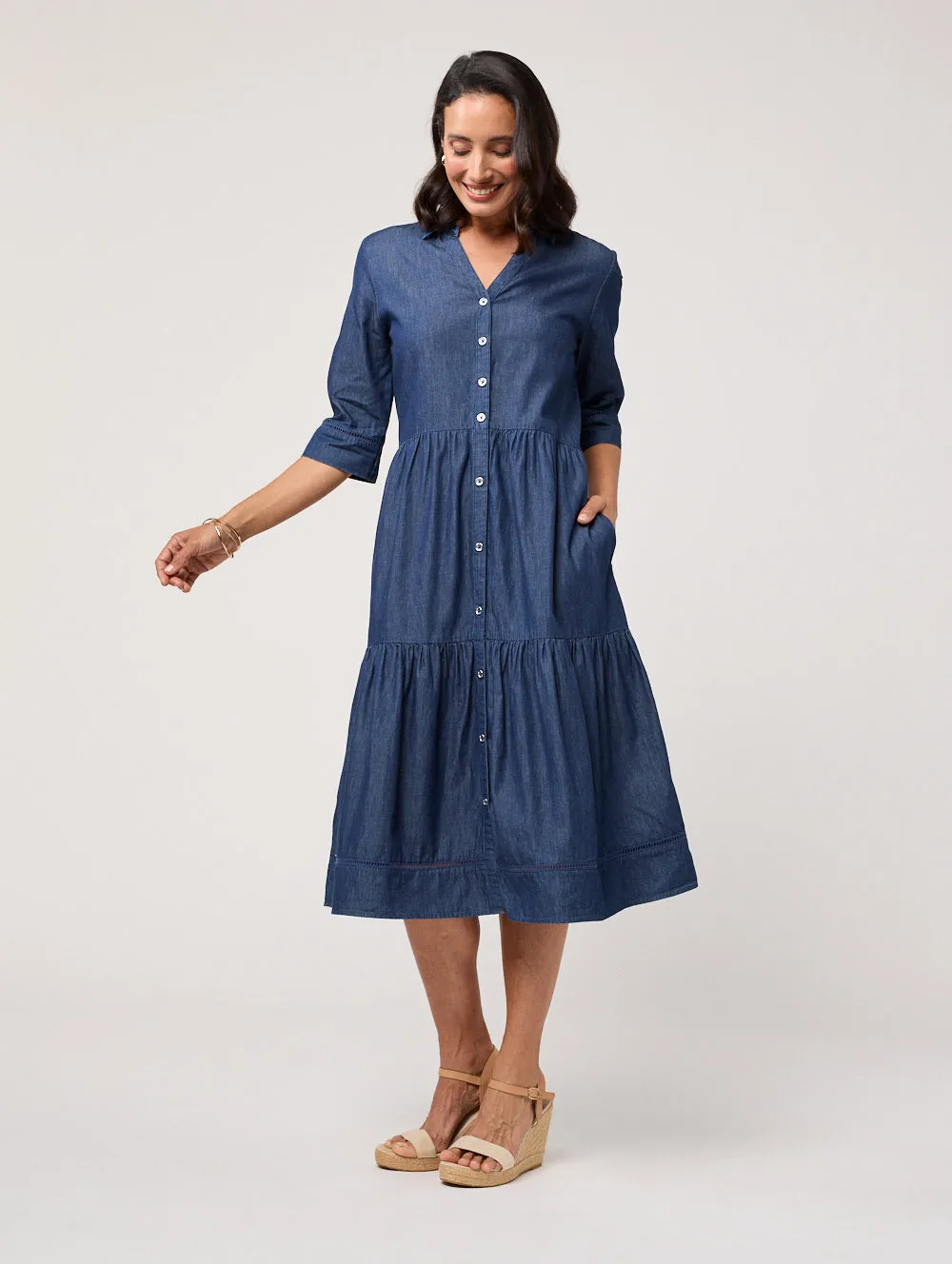 Nashville Elbow Sleeve Dress