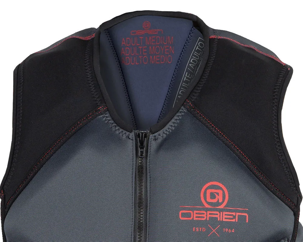 O'Brien Men's Recon Neoprene CGA Vest - Red/Gray